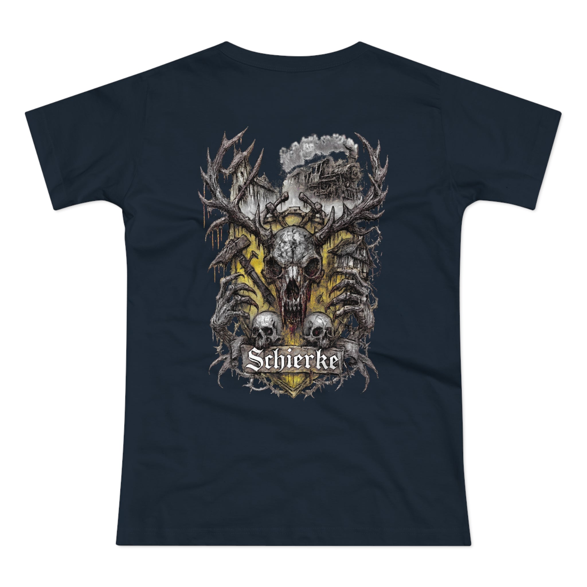 Schierke: Front-/Backprint, Womens' T-Shirt **Grimwater-Edition**