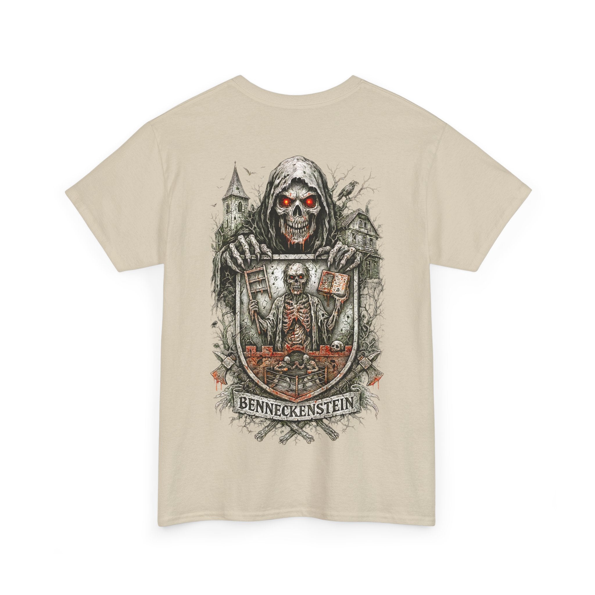 Benneckenstein: Front-/Backprint, Unisex T-Shirt **Grimwater-Edition**