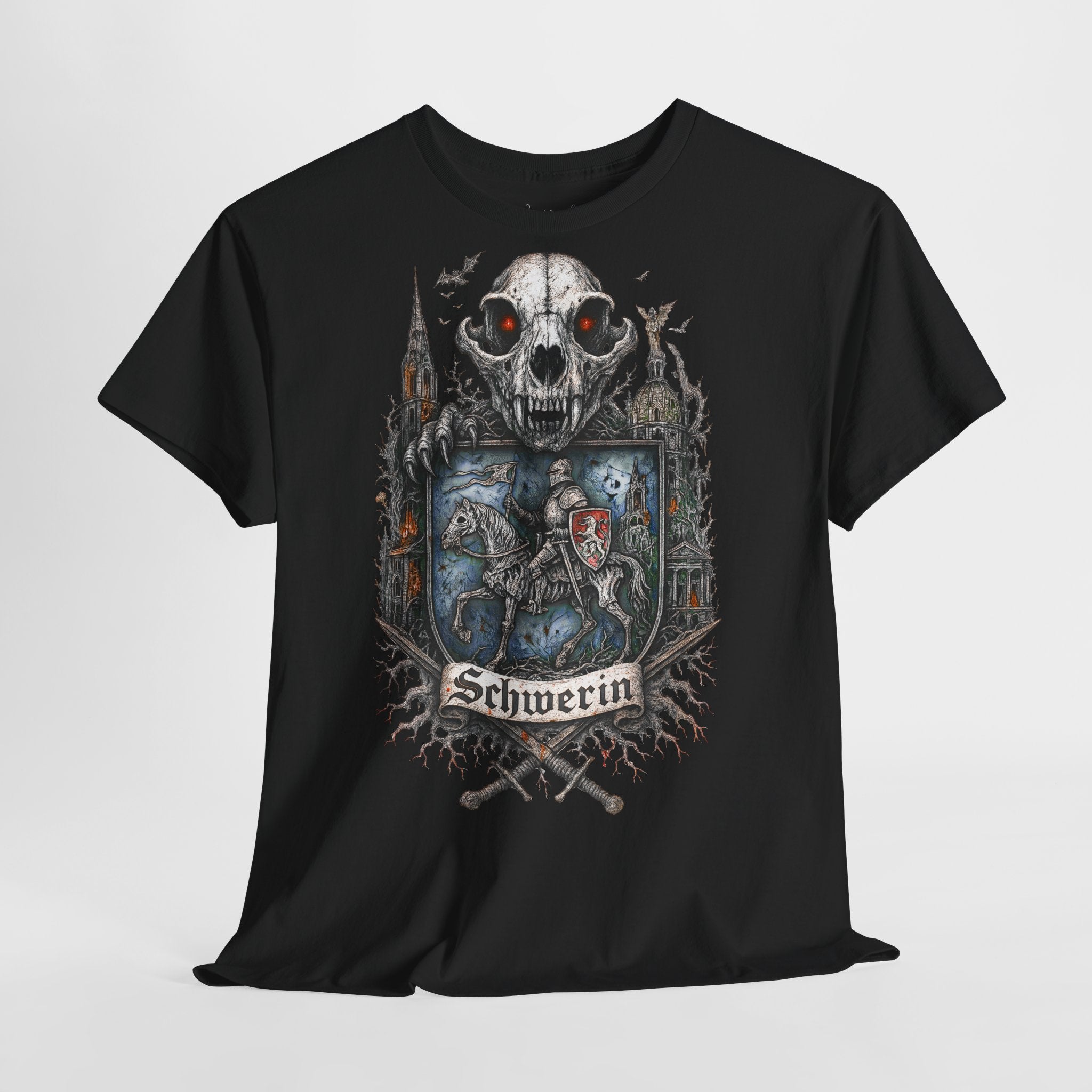 Schwerin: Frontprint, Unisex T-Shirt **Grimwater-Edition**