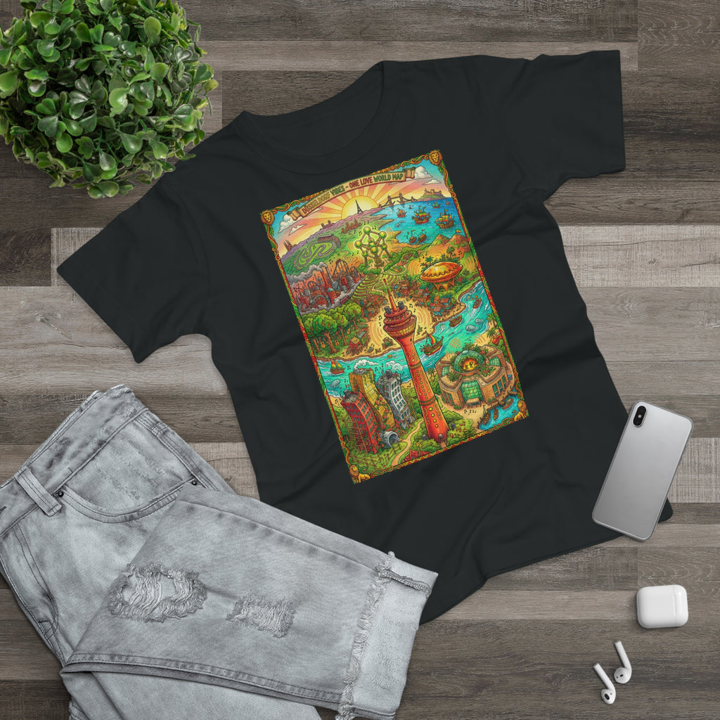 Düsseldorf Reggae Edition: Frontprint, Womens' T-Shirt