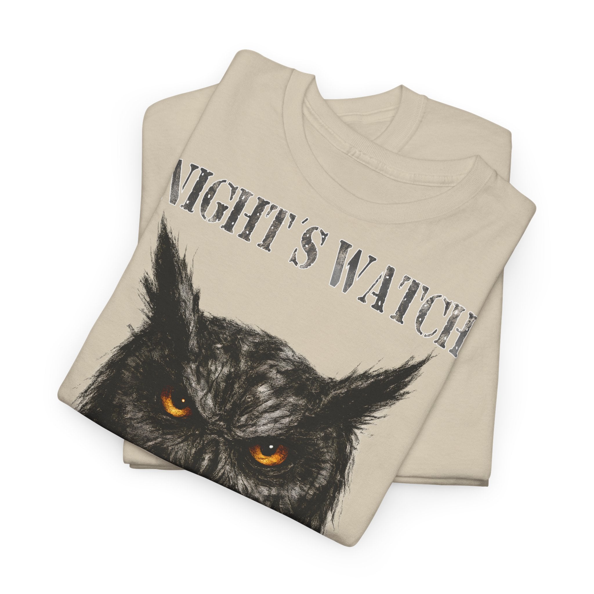 Uhu - Night's Watch: Frontprint, Unisex T-Shirt - Animal-Collection