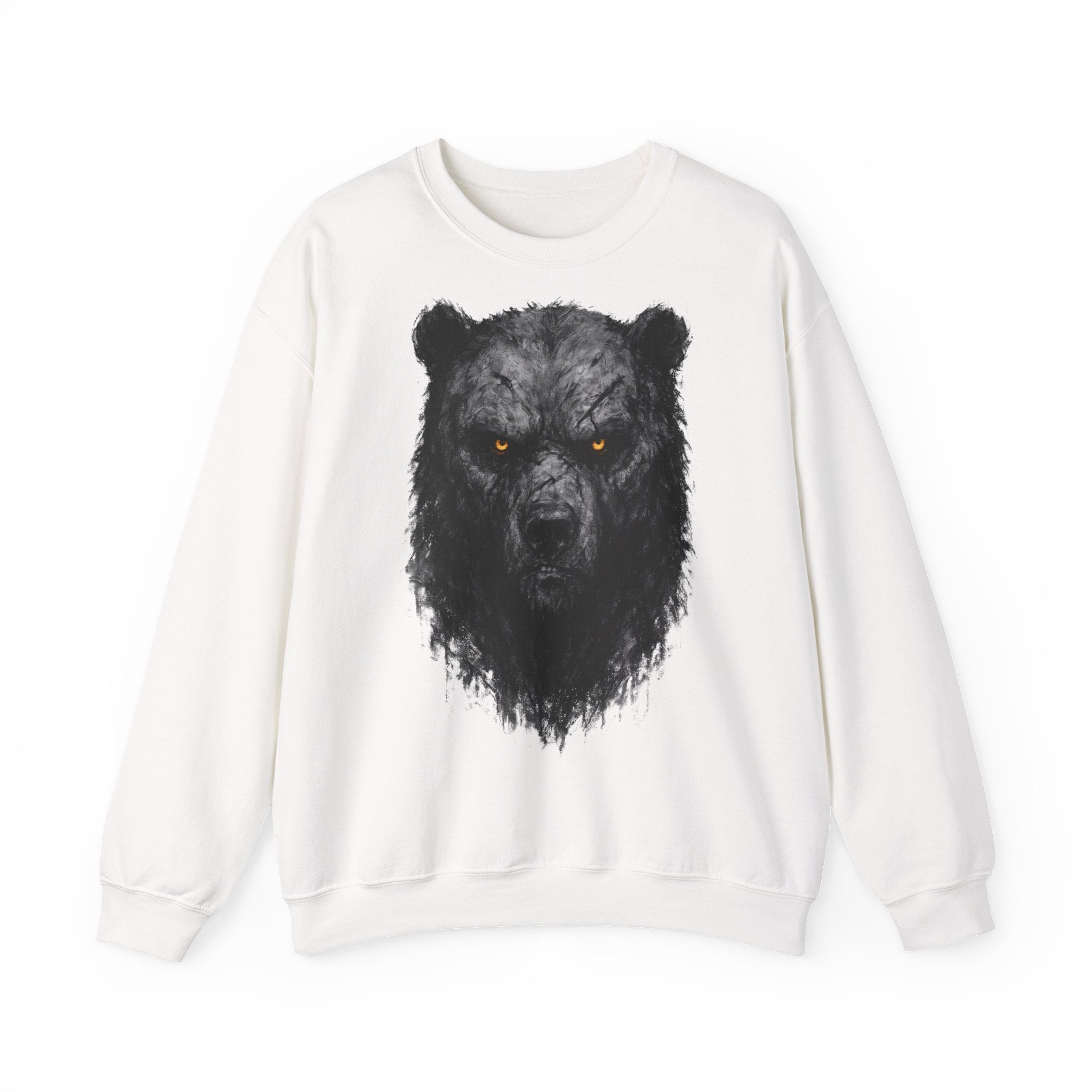 Bär: Animals-Collection, Frontprint, Unisex Sweatshirt, Bear Spirit