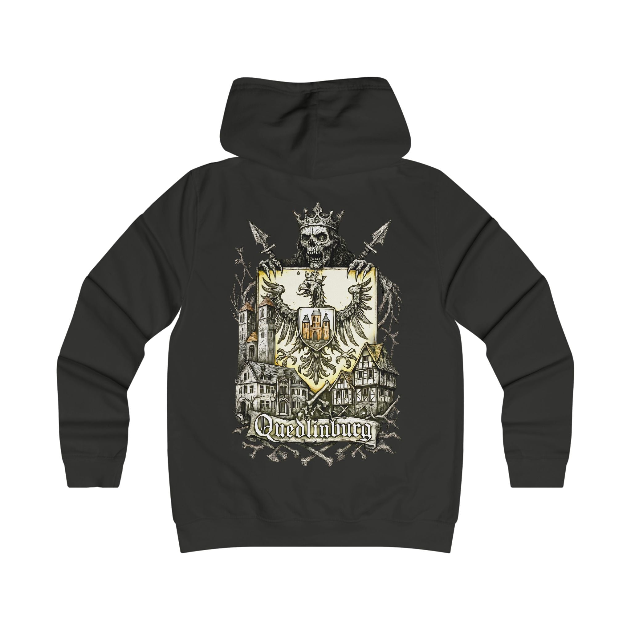 Quedlinburg: Front-/Backprint Womens' Hoodie **Grimwater-Edition**