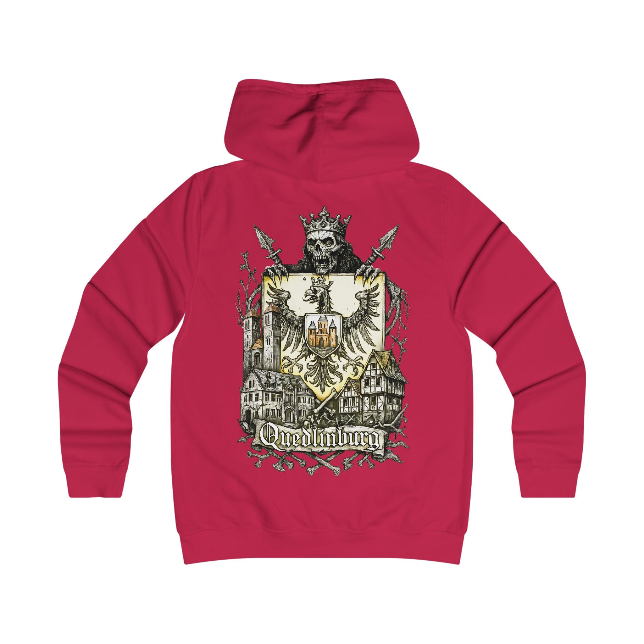 Quedlinburg: Front-/Backprint Womens' Hoodie **Grimwater-Edition**