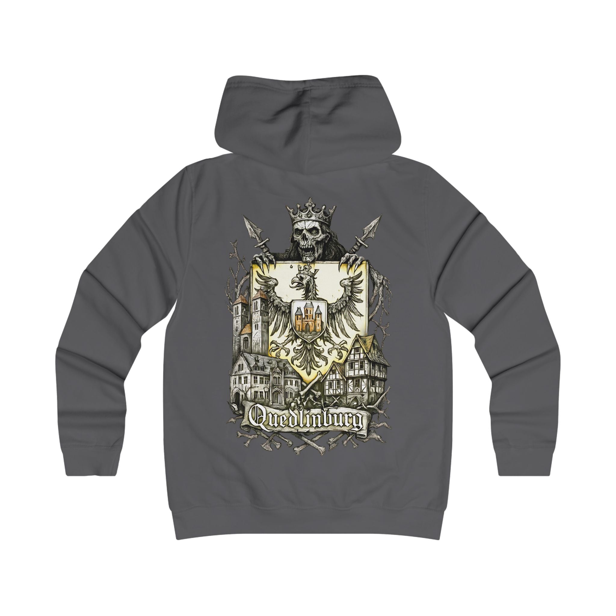 Quedlinburg: Front-/Backprint Womens' Hoodie **Grimwater-Edition**
