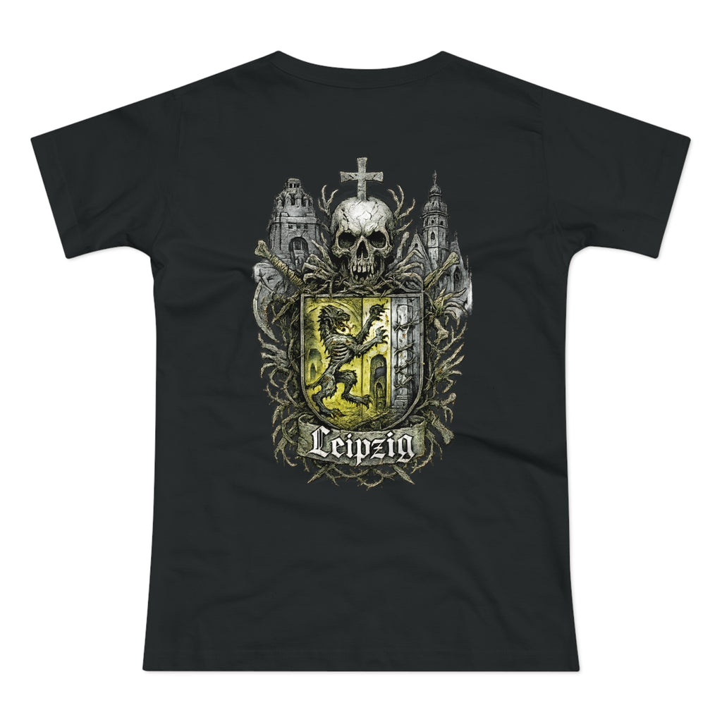 Leipzig: Front-/Backprint, Womens' T-Shirt **Grimwater-Edition**