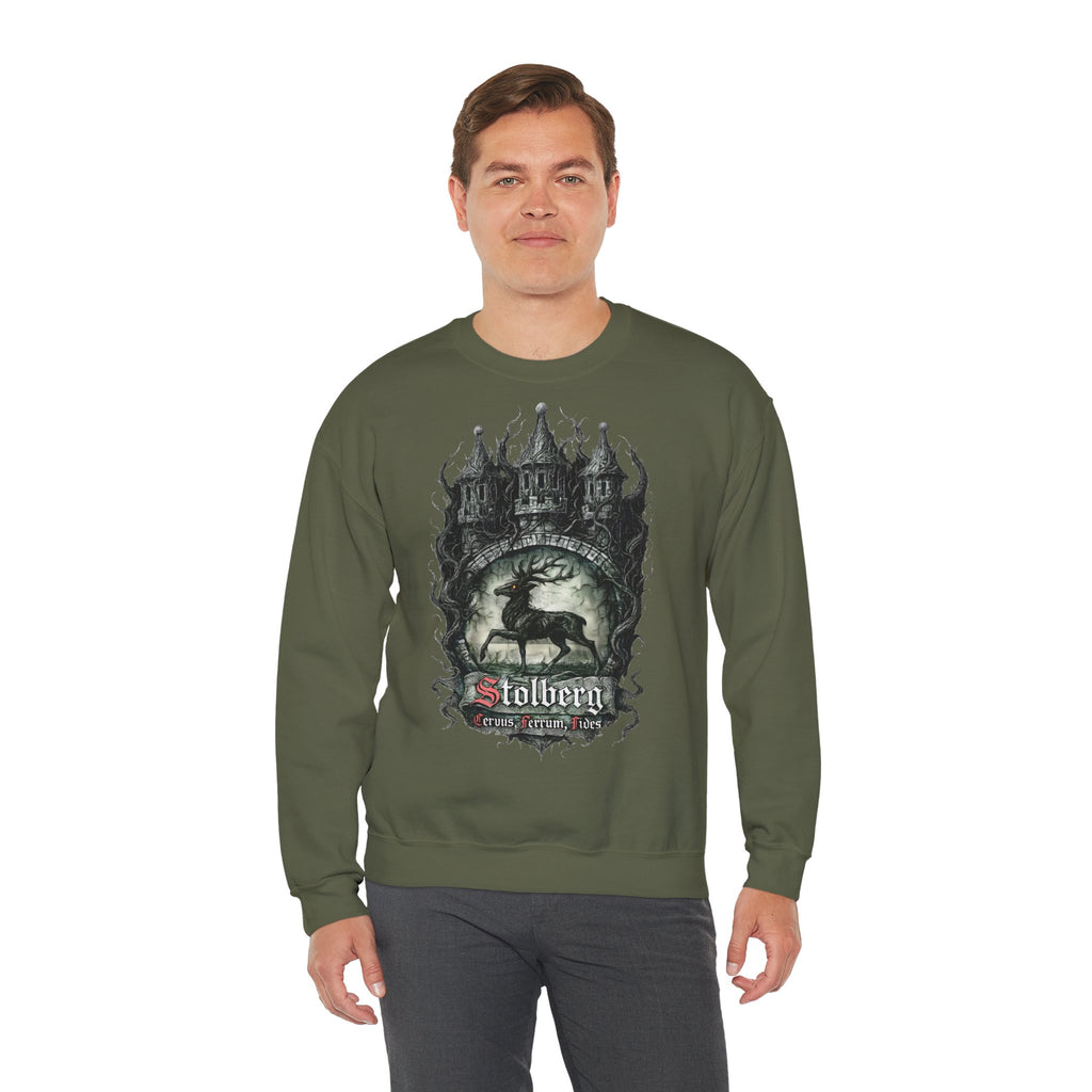 Stolberg: Harz-Collection, Frontprint, Unisex Sweatshirt **Grimwater-Edition**