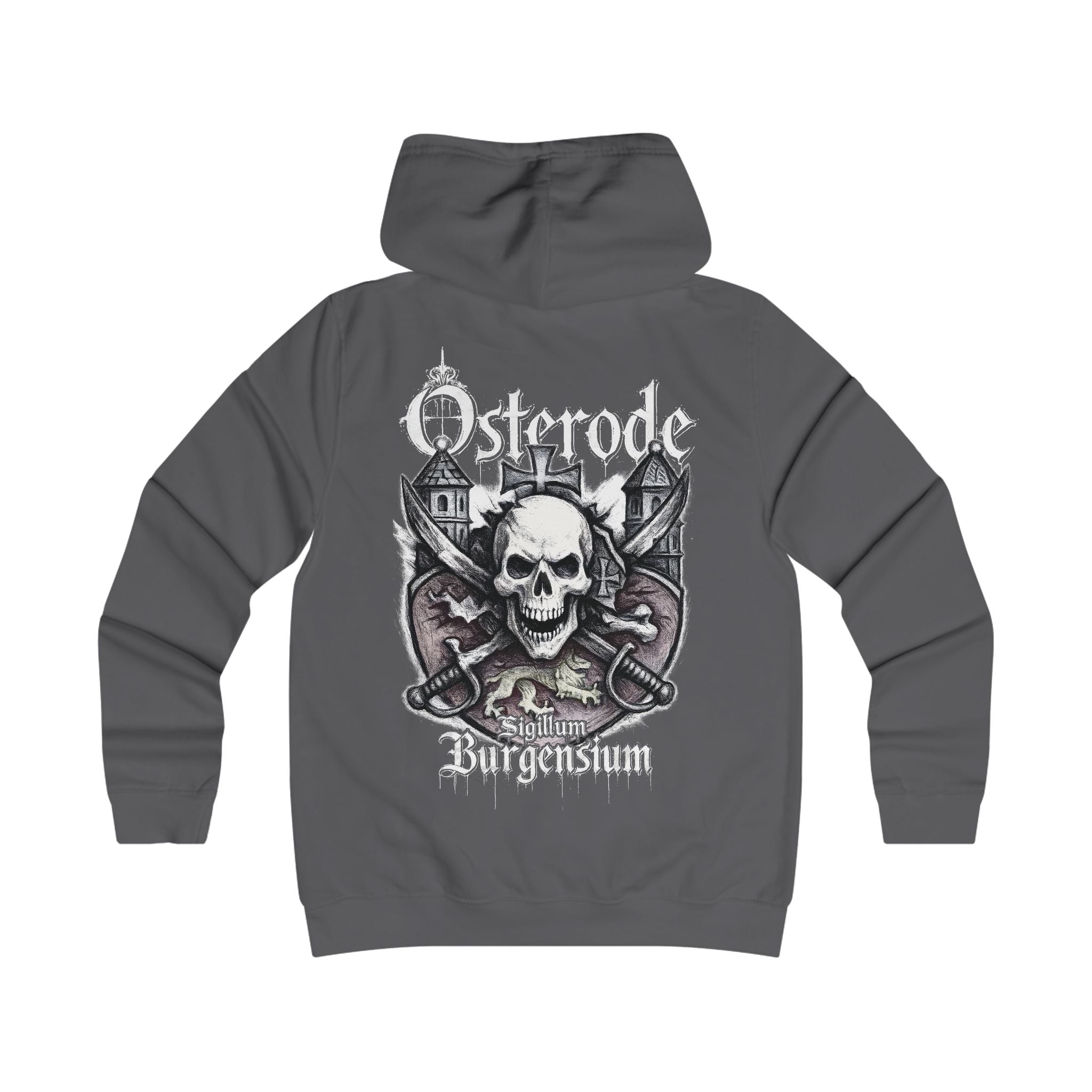 Osterode am Harz: Front-/Backprint Womens' Hoodie **Grimwater-Edition**