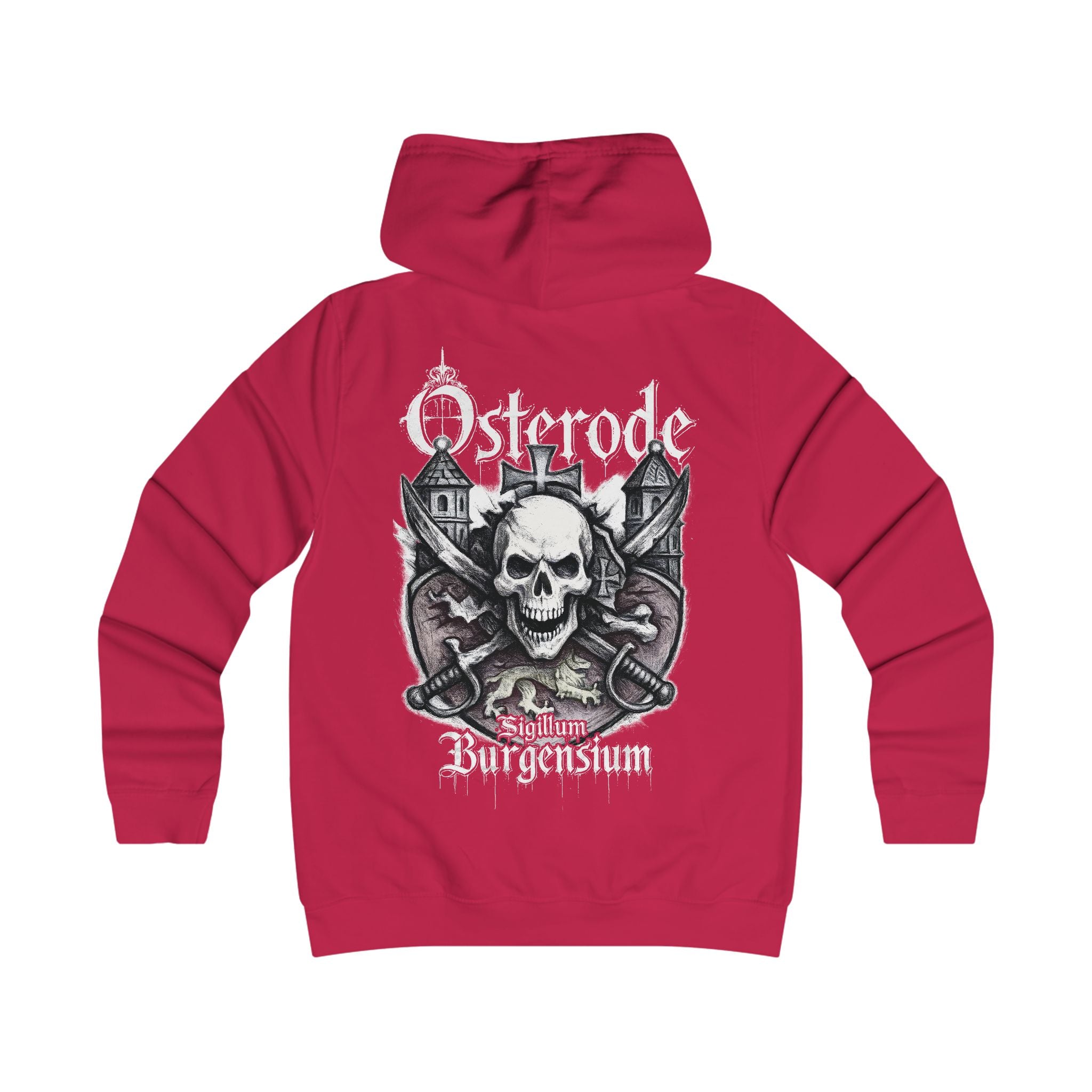 Osterode am Harz: Front-/Backprint Womens' Hoodie **Grimwater-Edition**