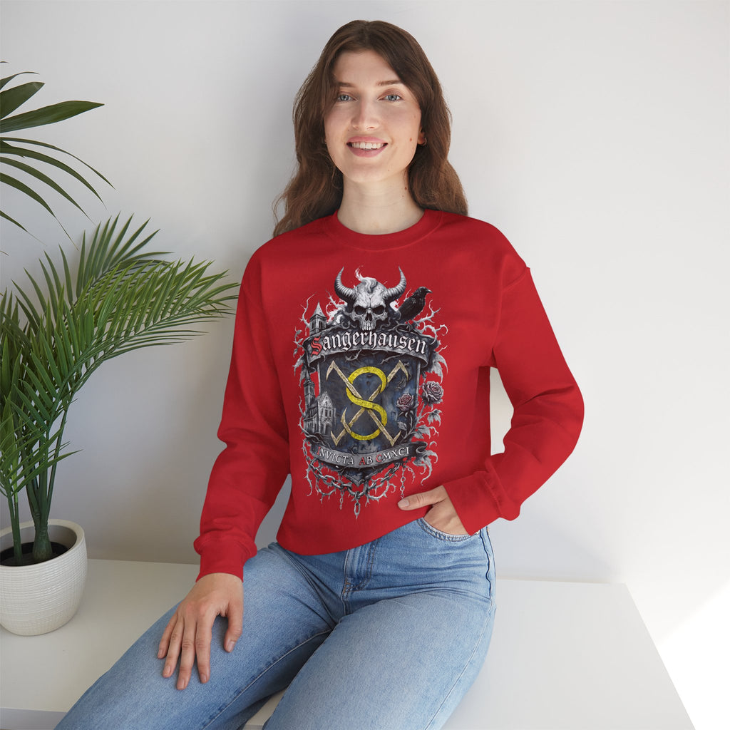 Sangerhausen: Harz-Collection, Frontprint, Unisex Sweatshirt **Grimwater-Edition**