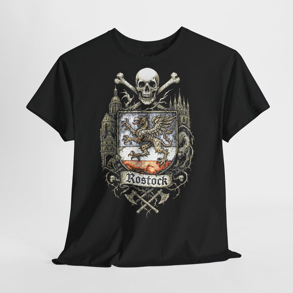 Rostock: Frontprint, Unisex T-Shirt **Grimwater-Edition**