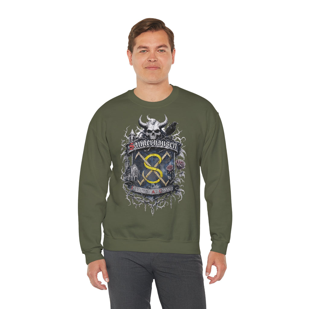 Sangerhausen: Harz-Collection, Frontprint, Unisex Sweatshirt **Grimwater-Edition**