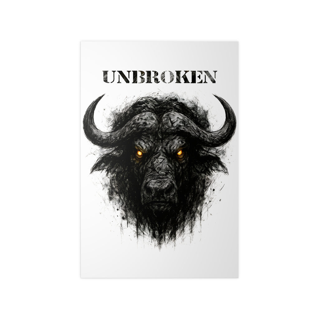 Poster 60 x 90: Büffel (Animal-Collection)