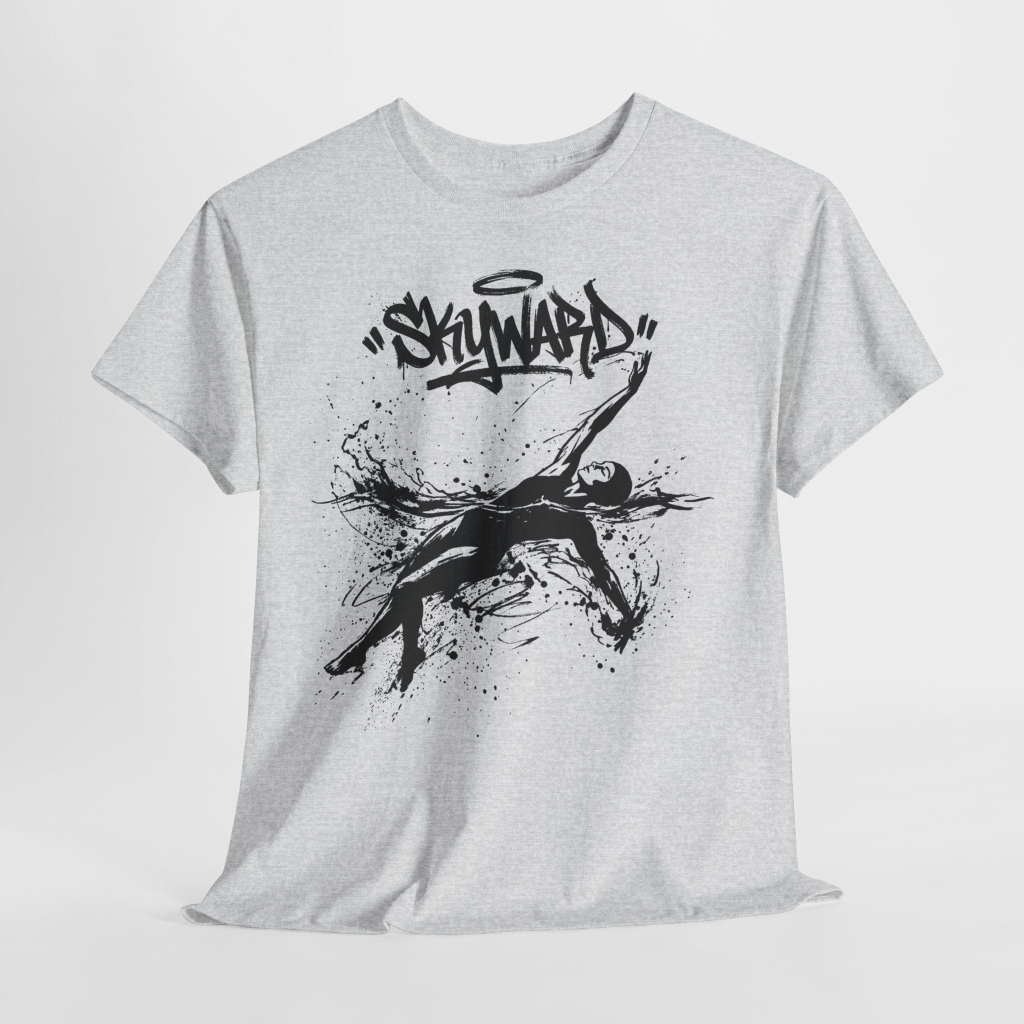 Schwimmen - SKYWARD (Rücken): Frontprint, Unisex T-Shirt