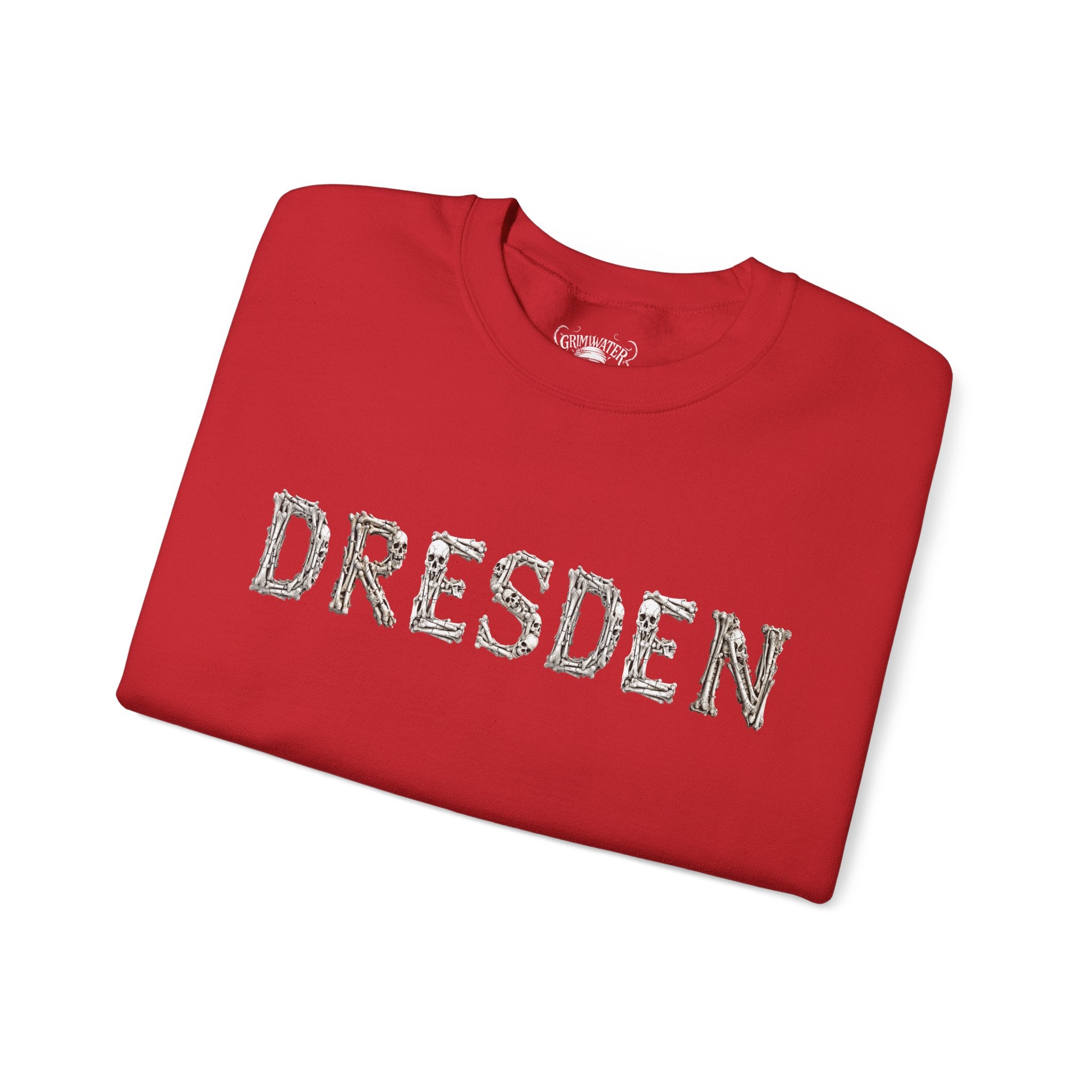 Dresden: Front-/Backprint, Unisex Sweatshirt **Grimwater-Edition**