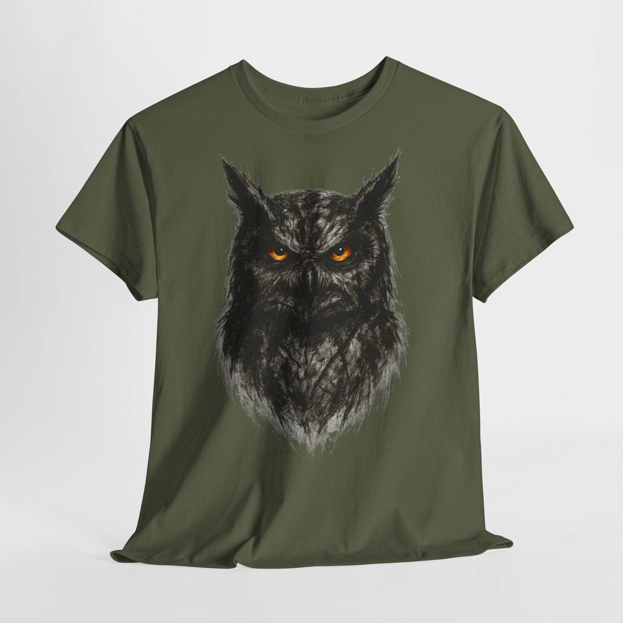 Uhu: Frontprint, Unisex T-Shirt - Animal-Collection