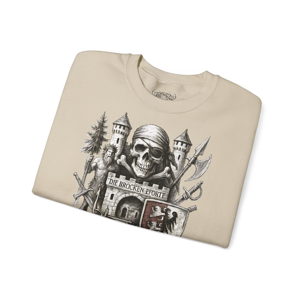 Bad Harzburg: Harz-Collection, Frontprint, Unisex Sweatshirt **Grimwater-Edition**