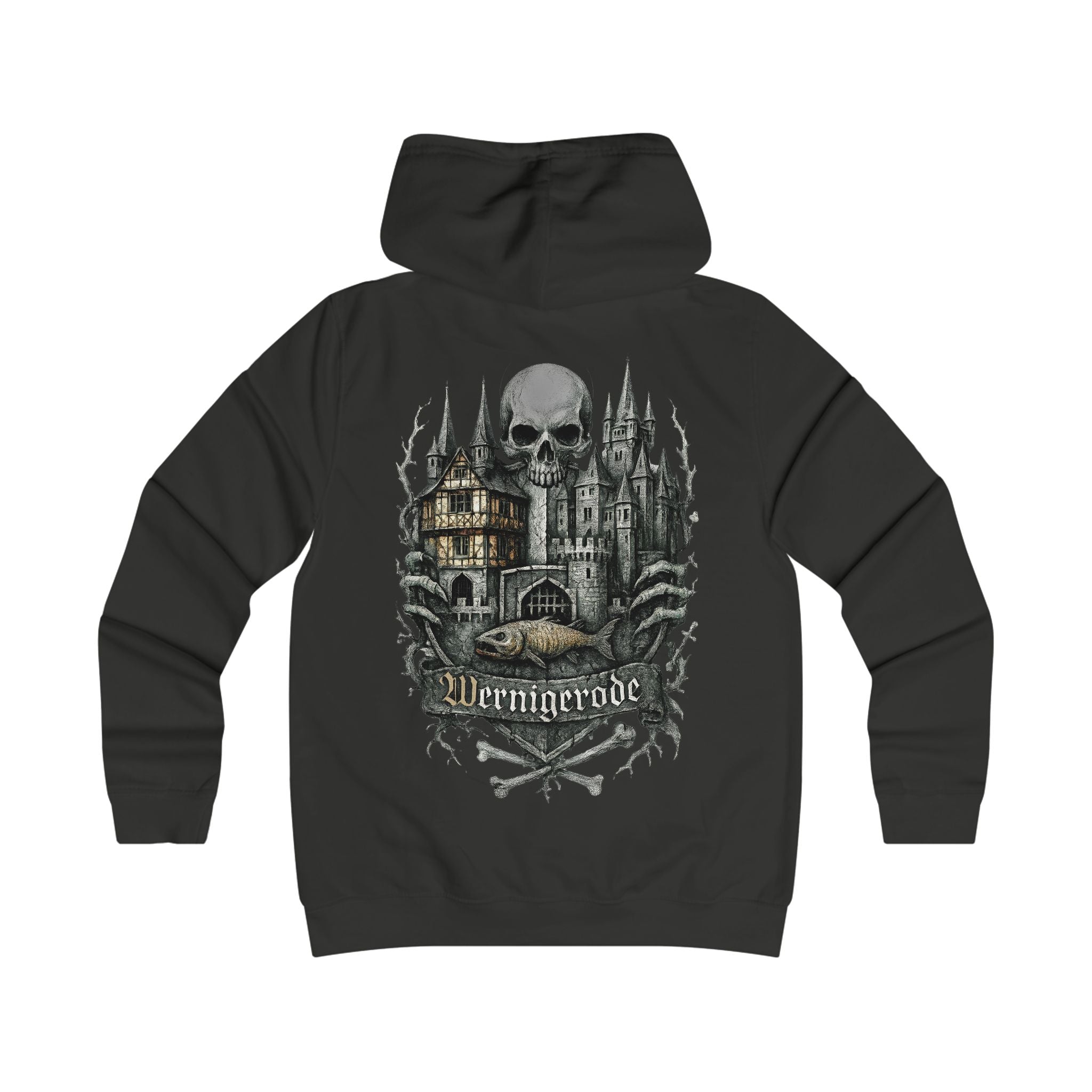 Wernigerode: Front-/Backprint Womens' Hoodie **Grimwater-Edition**