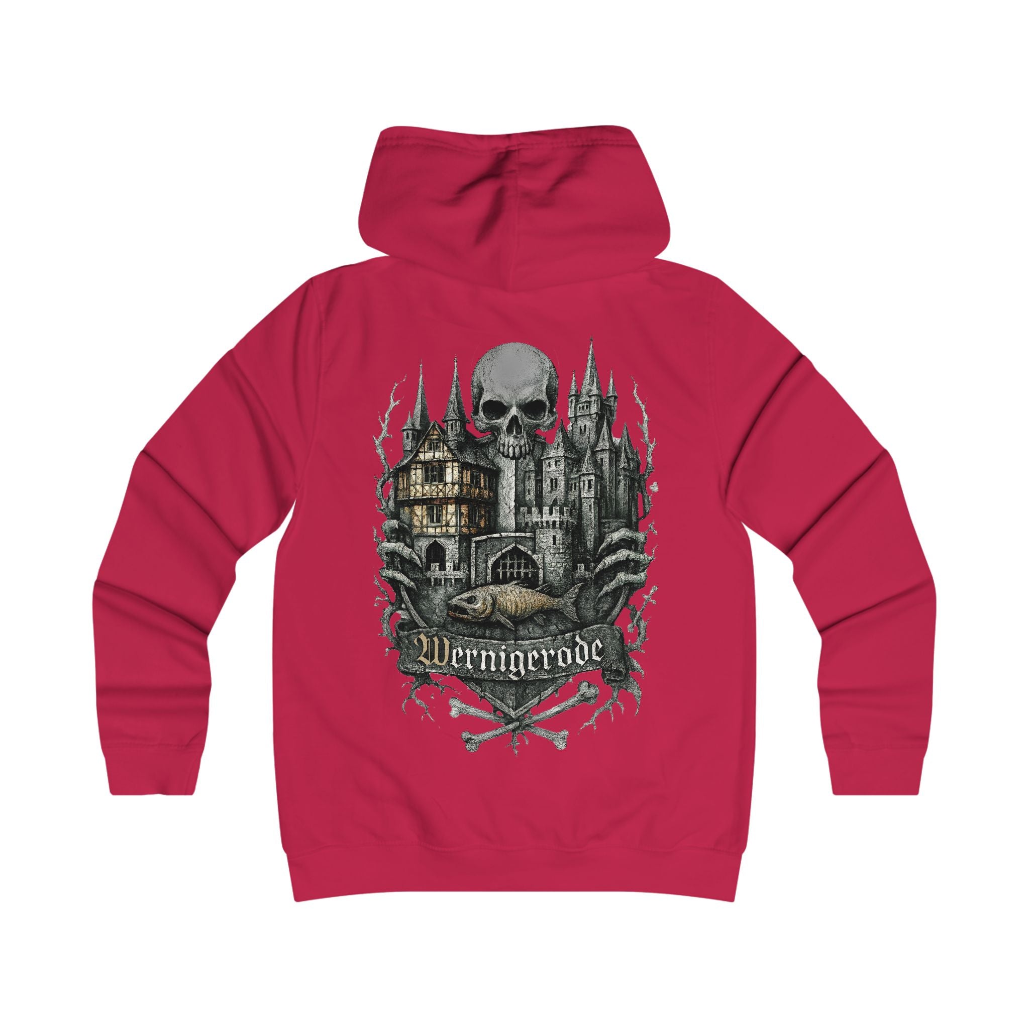 Wernigerode: Front-/Backprint Womens' Hoodie **Grimwater-Edition**