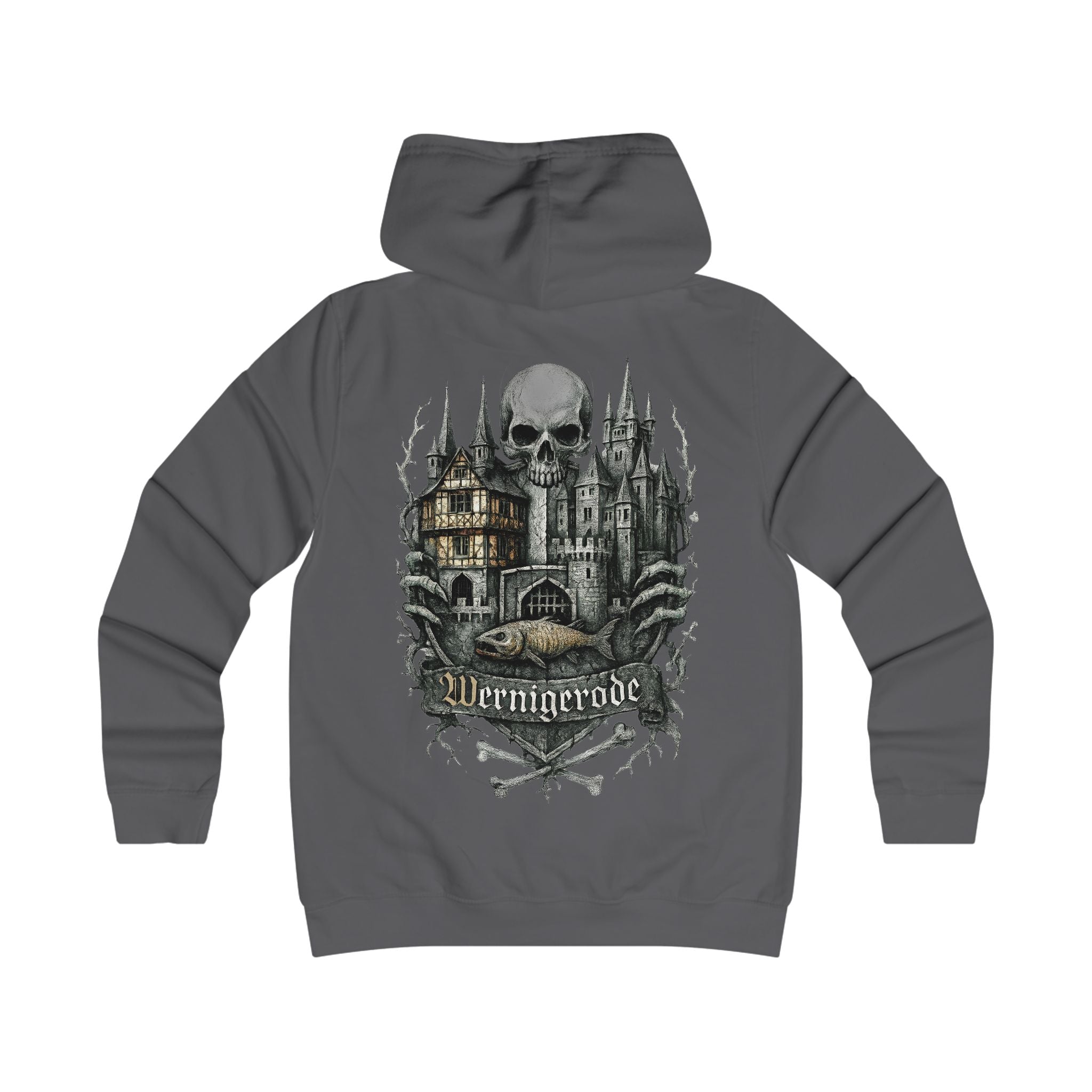 Wernigerode: Front-/Backprint Womens' Hoodie **Grimwater-Edition**