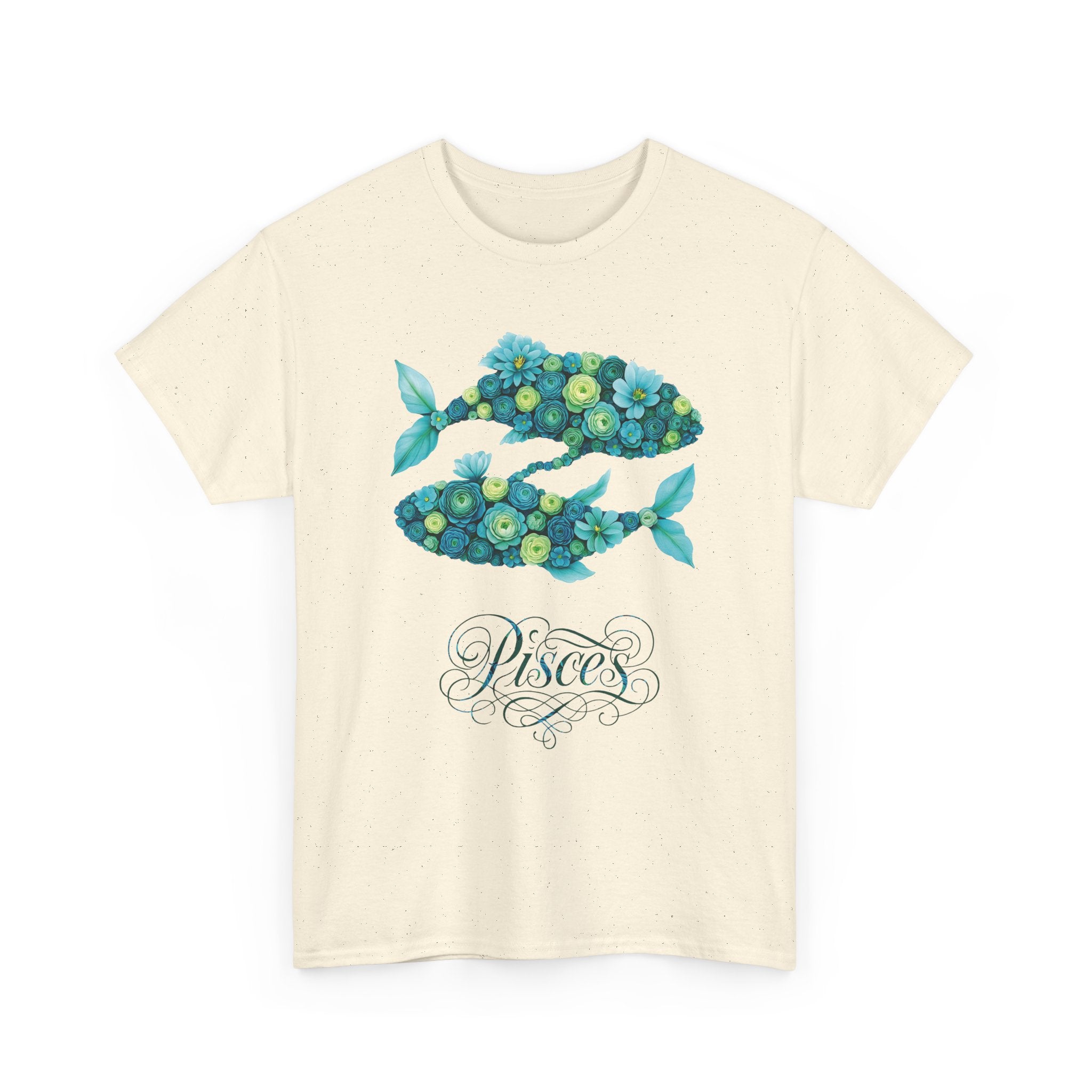 Pisces Floral Zodiac Apparel, Astrological Gift, Birthday Shirt, Horoscope Top, Casual Wear, Astrology Clothing