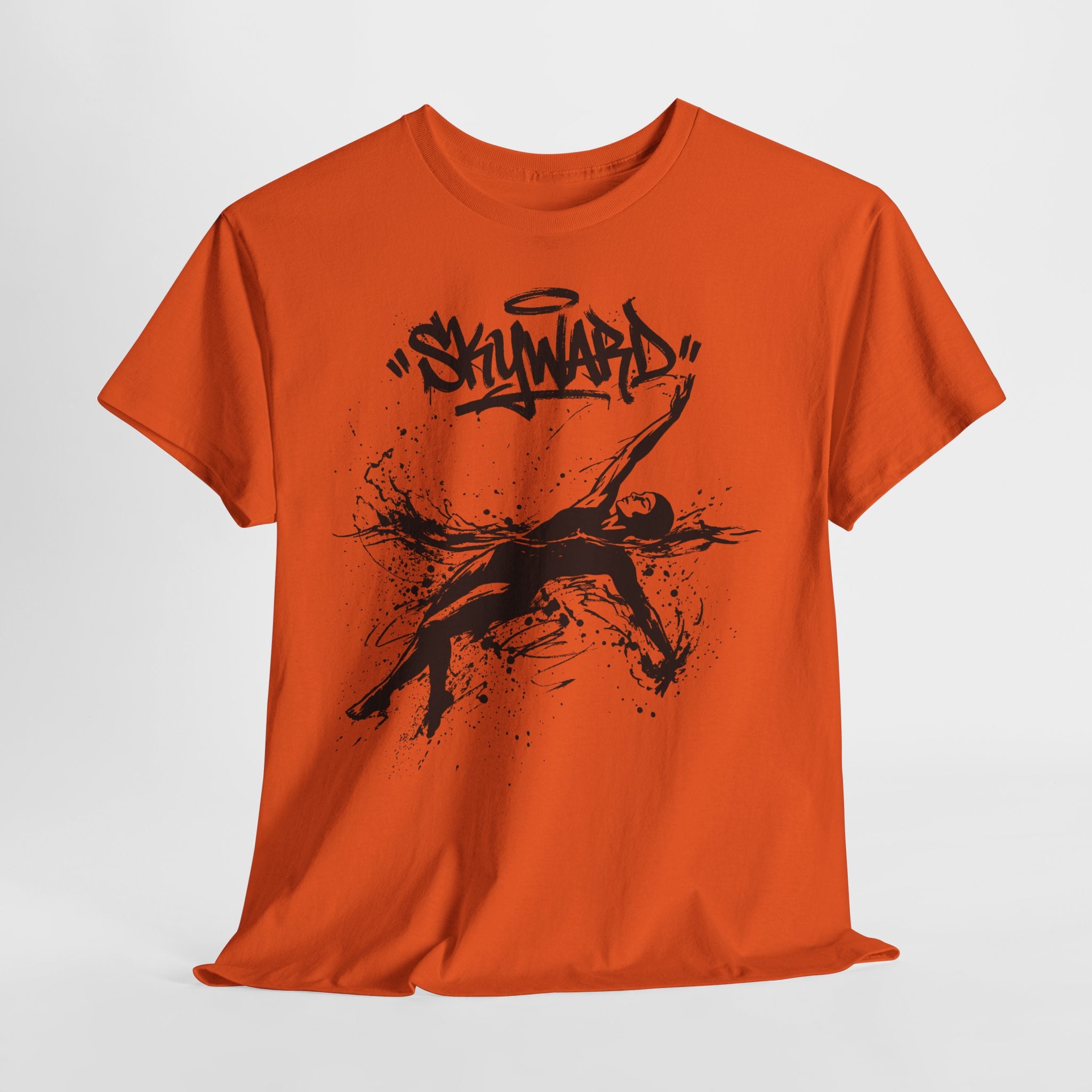 Schwimmen - SKYWARD (Rücken): Frontprint, Unisex T-Shirt