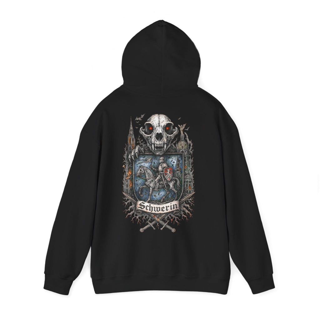 Schwerin: Front-/Backprint, Unisex Hoodie **Grimwater-Edition**