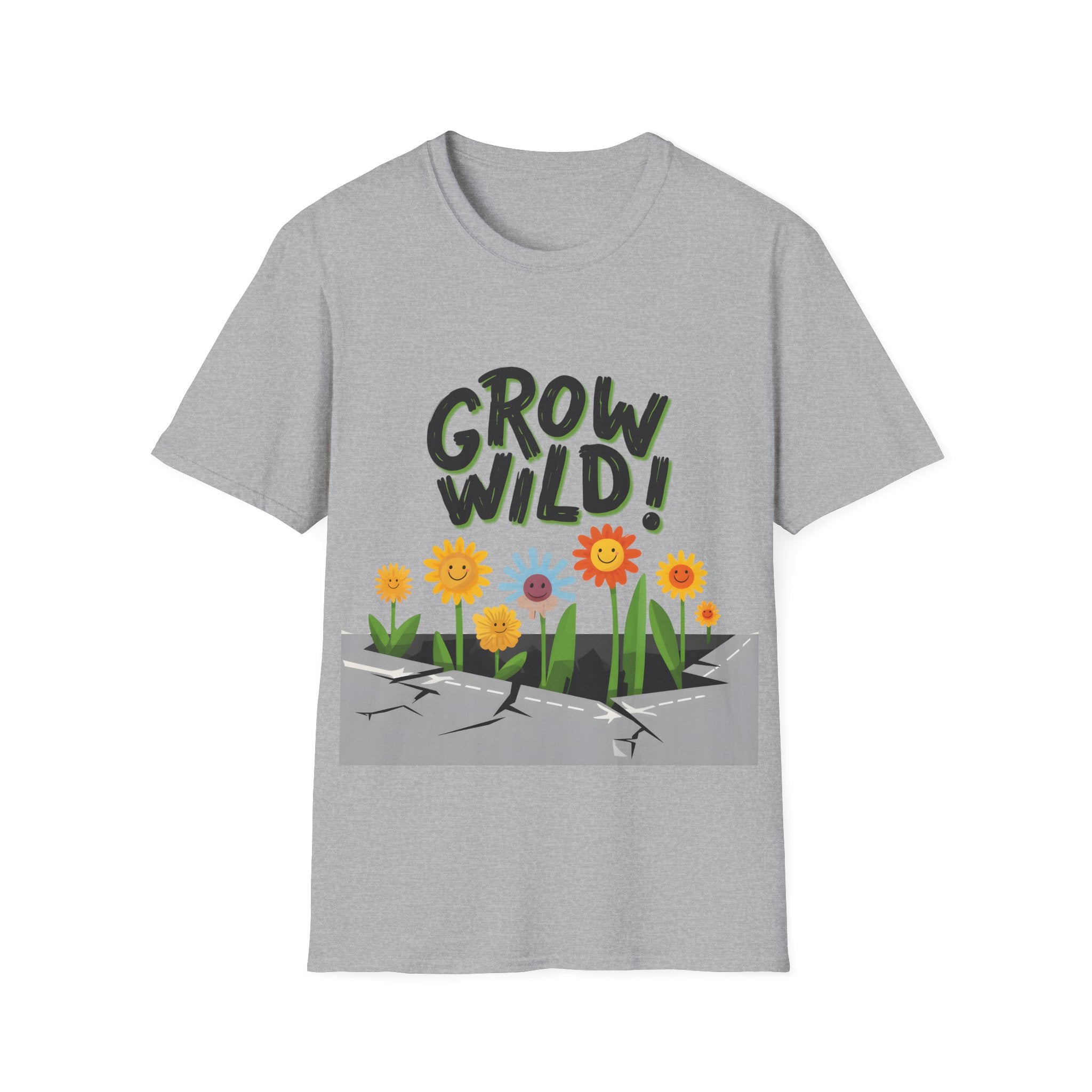 Wild Spirit - Be Yourself: Frontprint, Unisex (Slim) T-Shirt