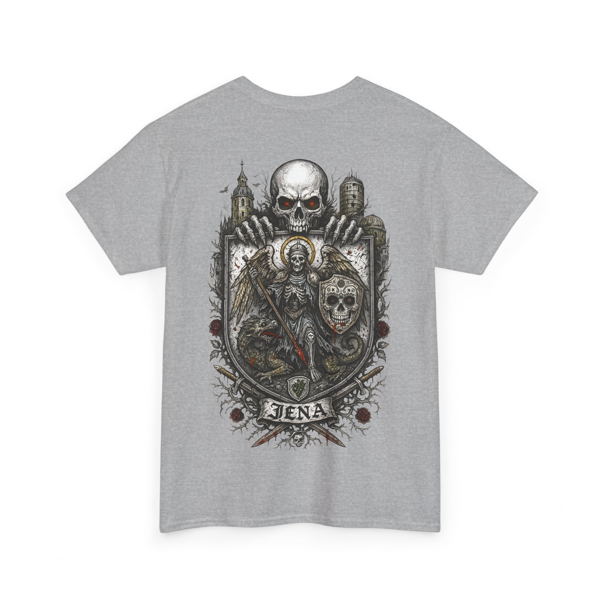 Jena: Front-/Backprint, Unisex T-Shirt **Grimwater-Edition**