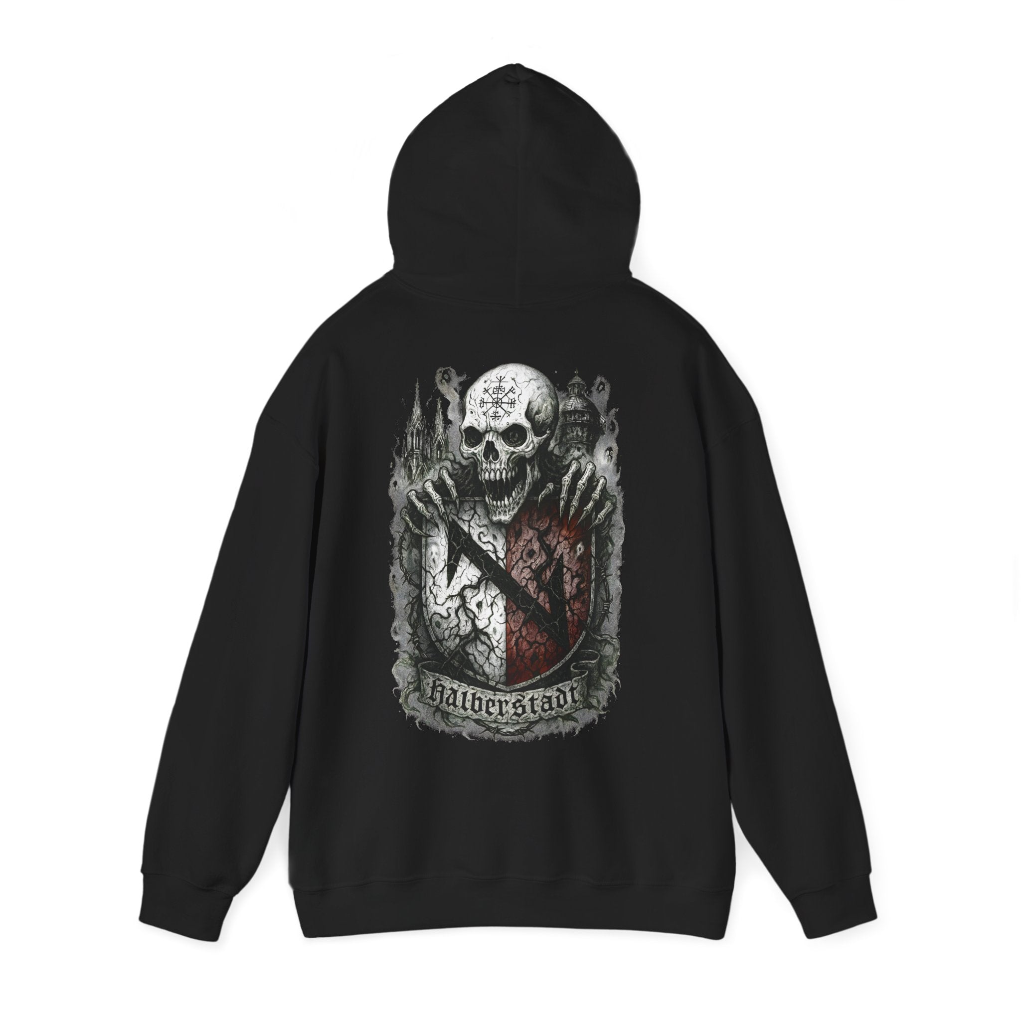 Halberstadt: Front-/Backprint Unisex Hoodie **Grimwater-Edition**