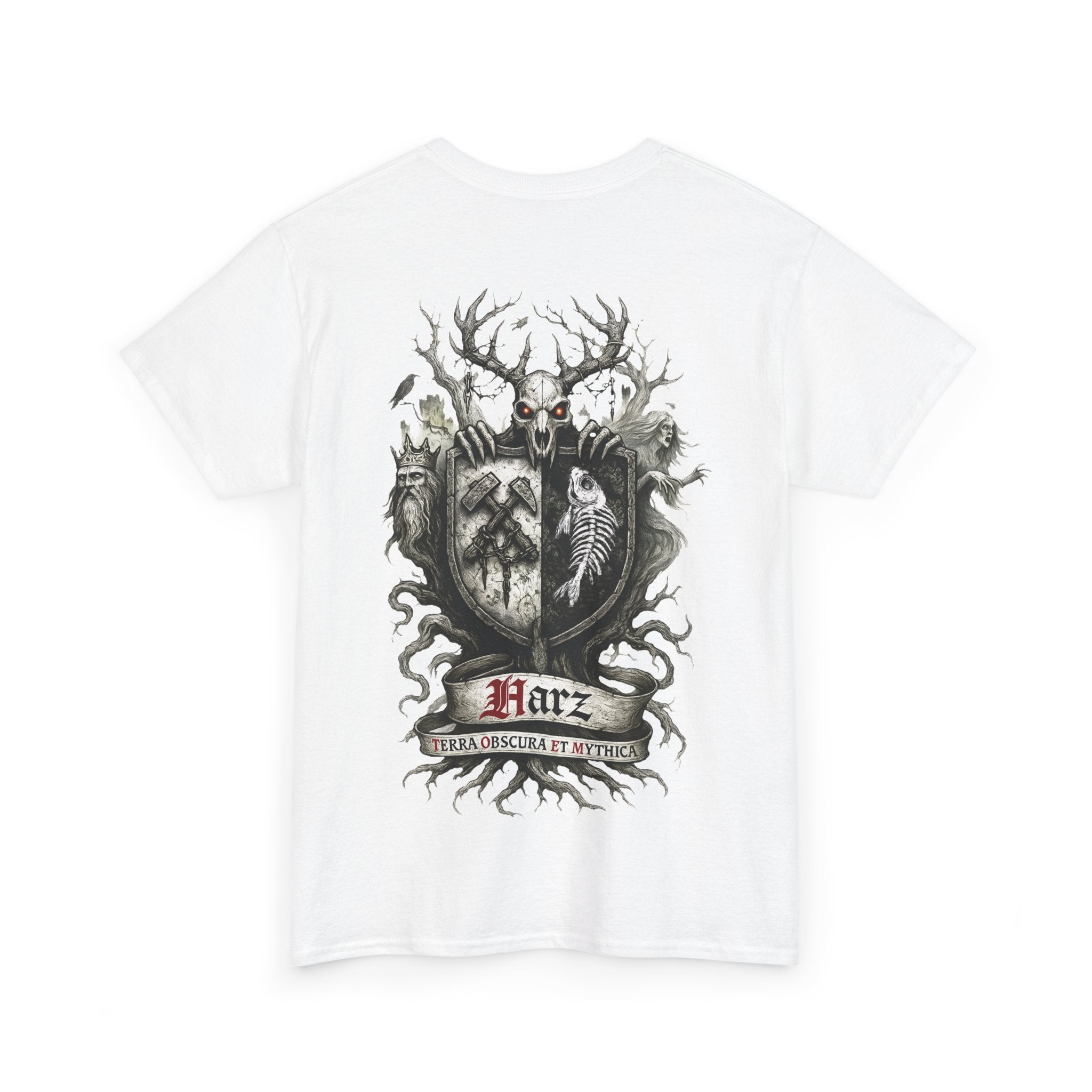 Harz: Front-/Backprint, Unisex T-Shirt **Grimwater-Edition** Gesamtharz