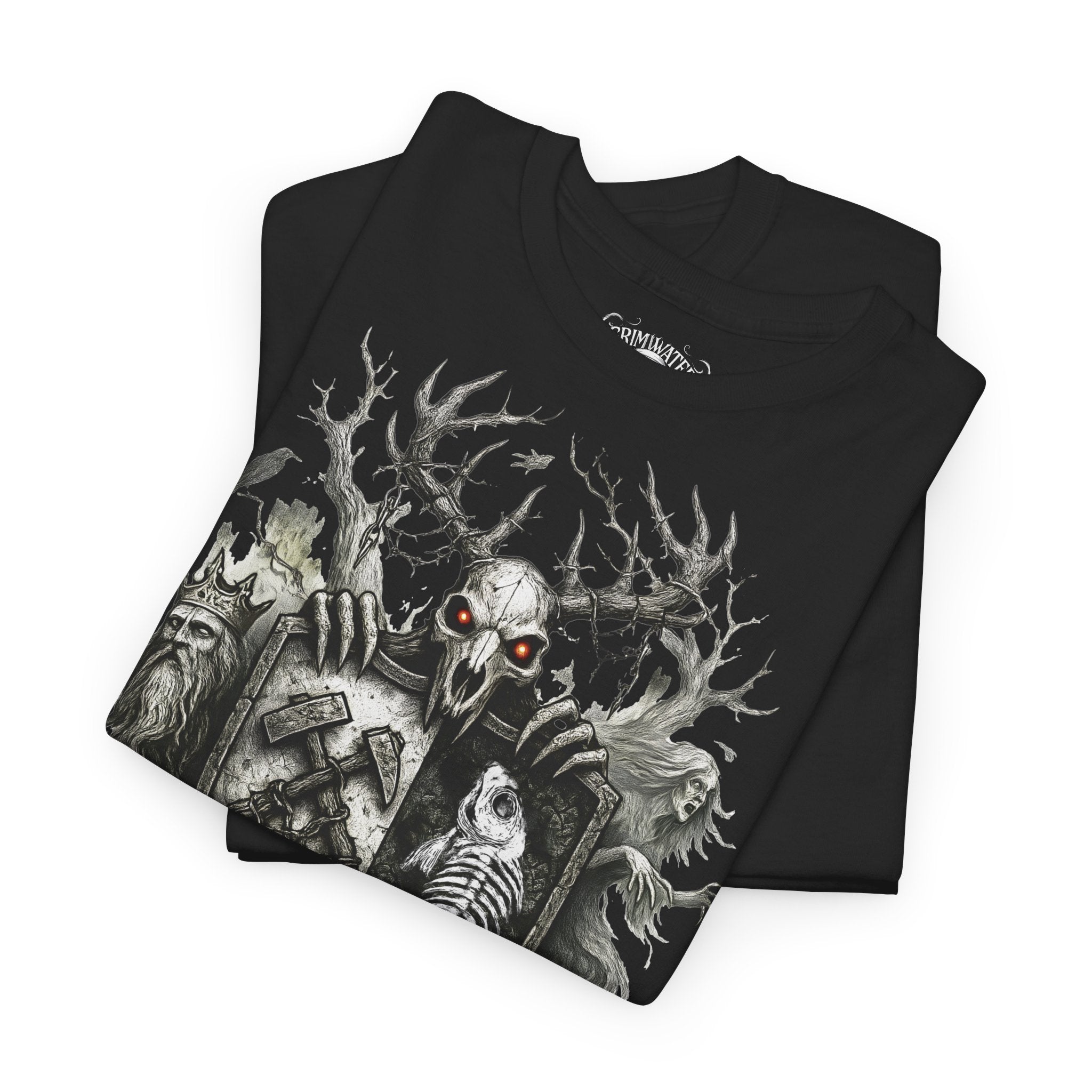 Harz - Mystisch, Magisch, manchmal morbide: Frontprint, Unisex T-Shirt **Grimwater-Edition**