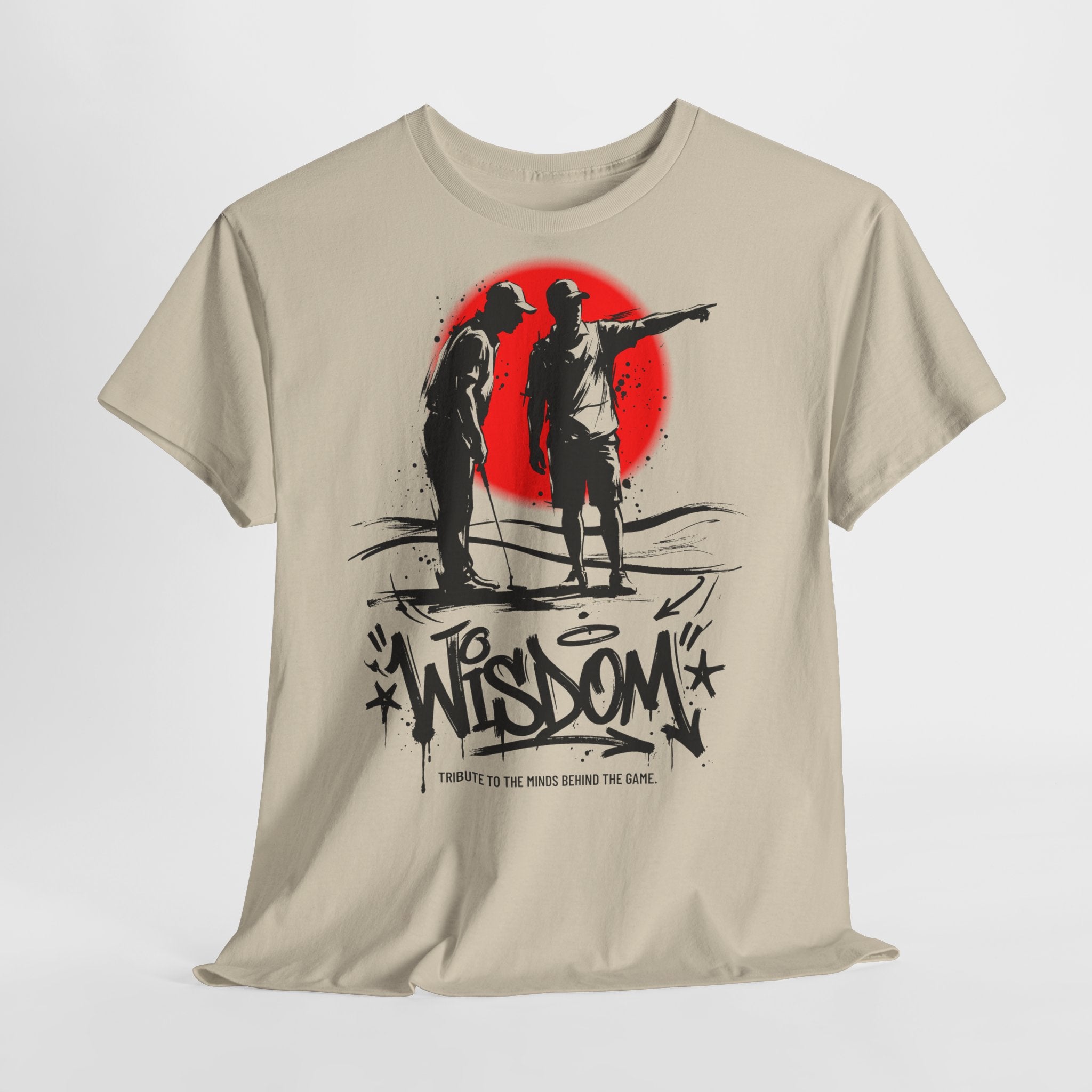 Golf - Wisdom : Frontprint, Unisex T-Shirt