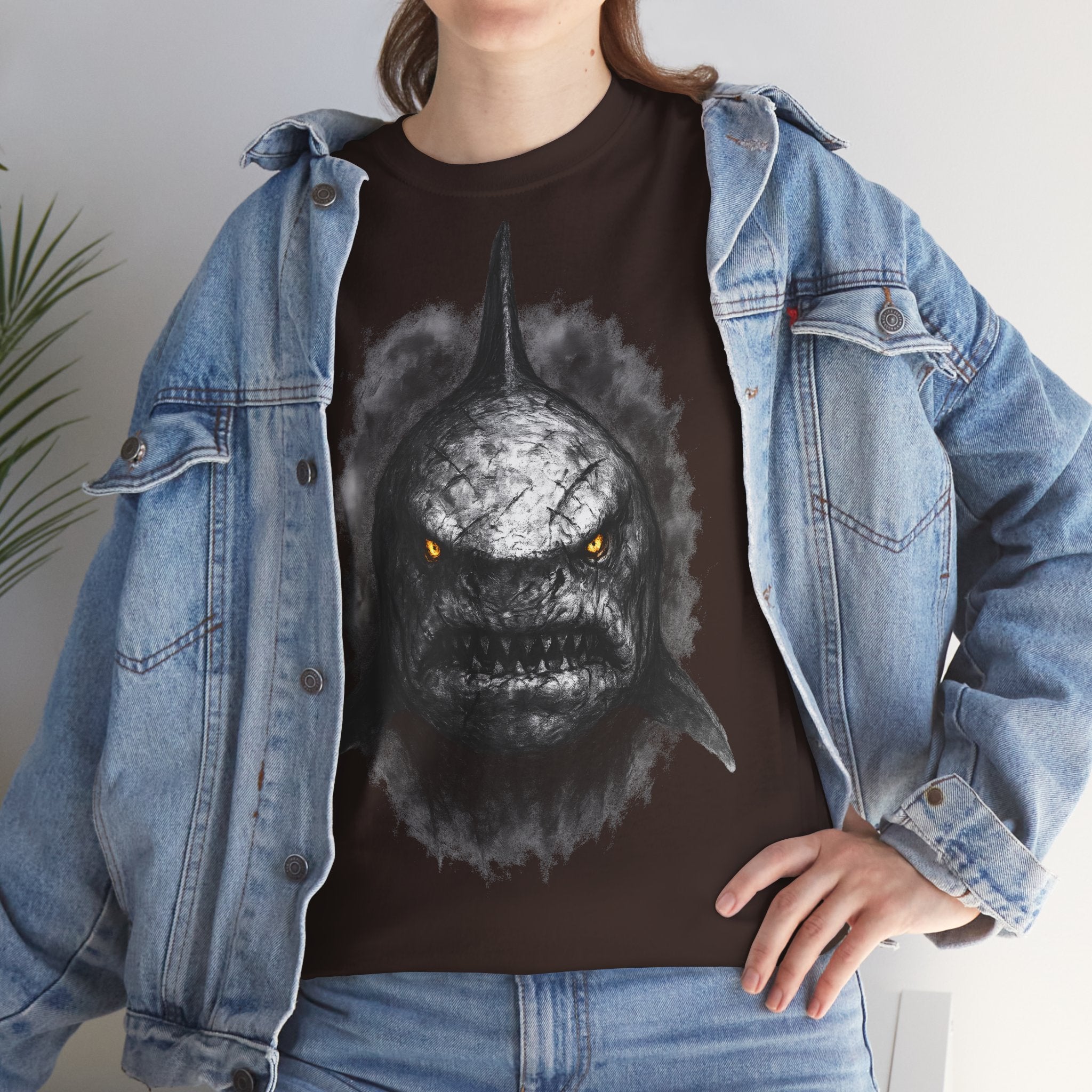 Hai: Frontprint, Unisex T-Shirt - Animal-Collection