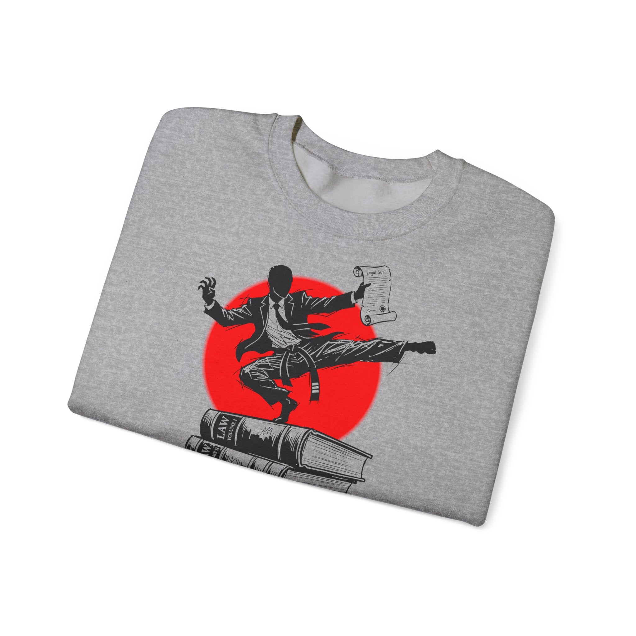 Law-Fu-Lawyer 02: Frontprint, Unisex Sweathirt