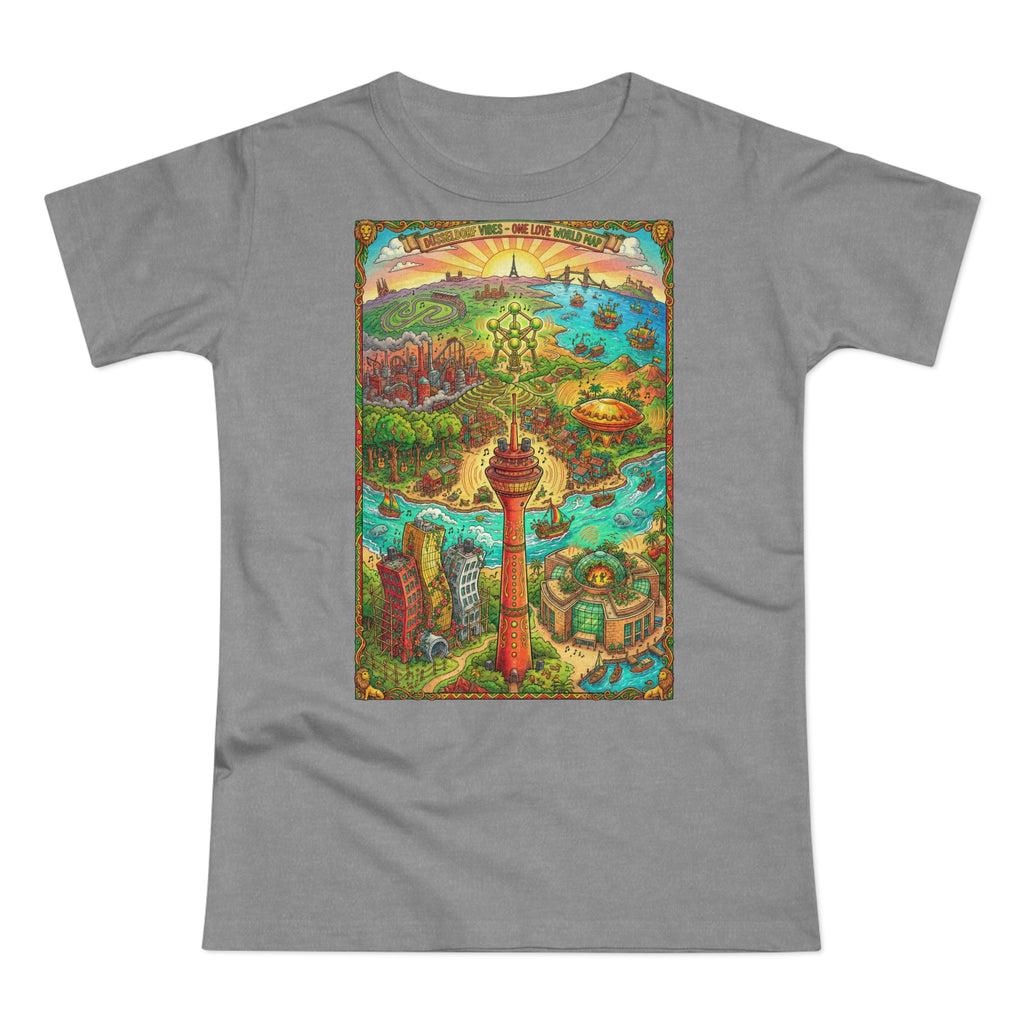 Düsseldorf Reggae Edition: Frontprint, Womens' T-Shirt