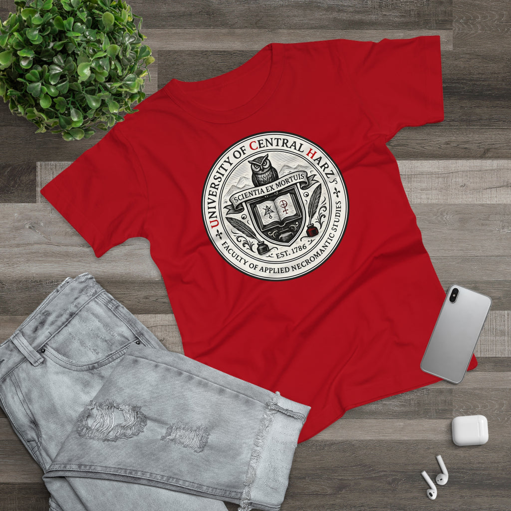 University of Central Hartz: Frontprint, Womens' T-Shirt **Grimwater-Edition**