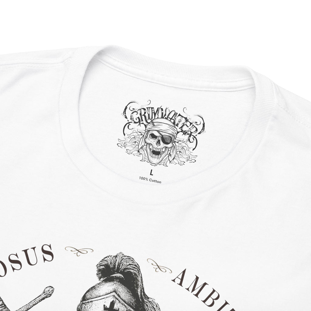 Steinbock: Frontprint, Unisex T-Shirt **Grimwater-Edition** Sternzeichen Astrologie (Capricorn)