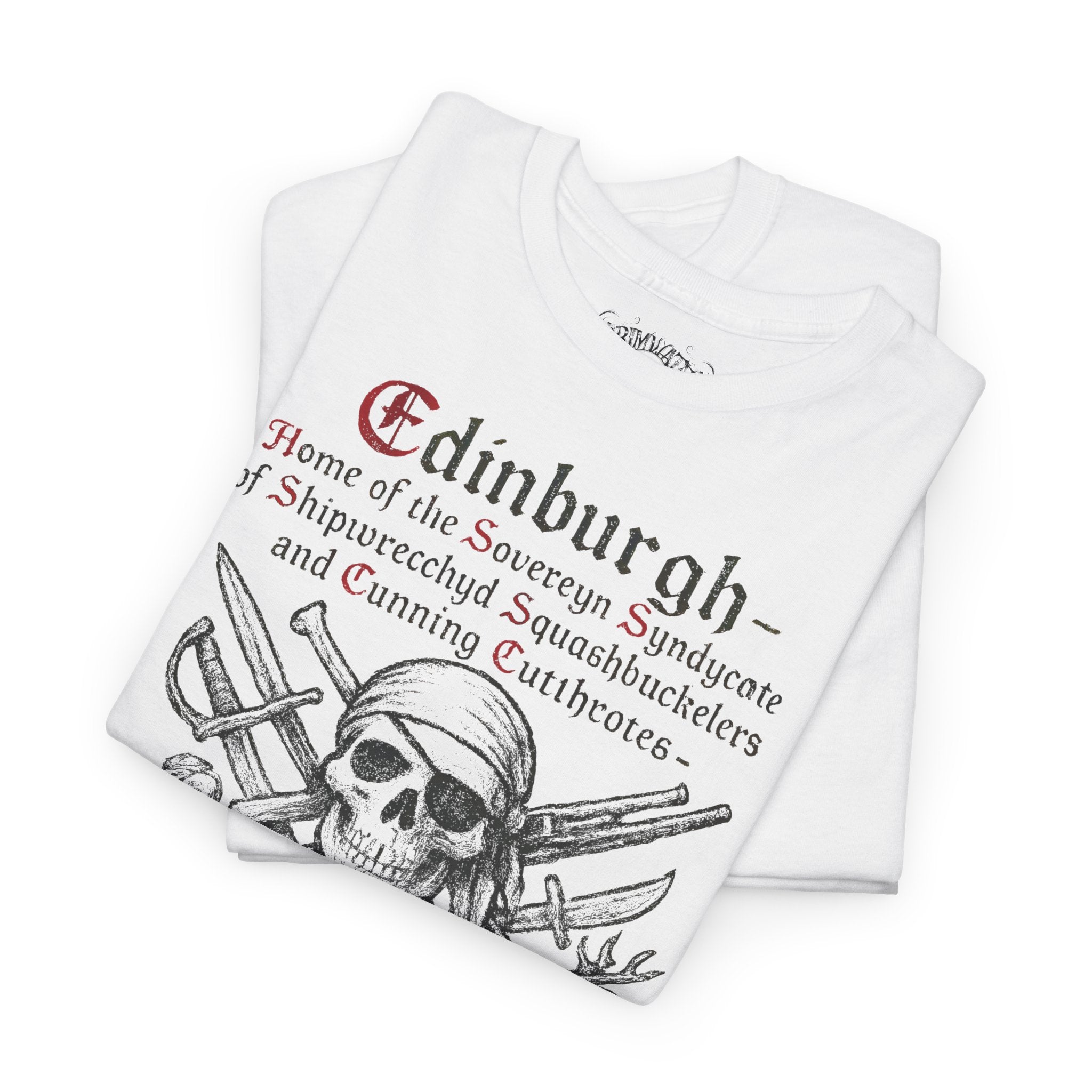 Edinburgh: Frontprint, Unisex T-Shirt **Grimwater-Edition**