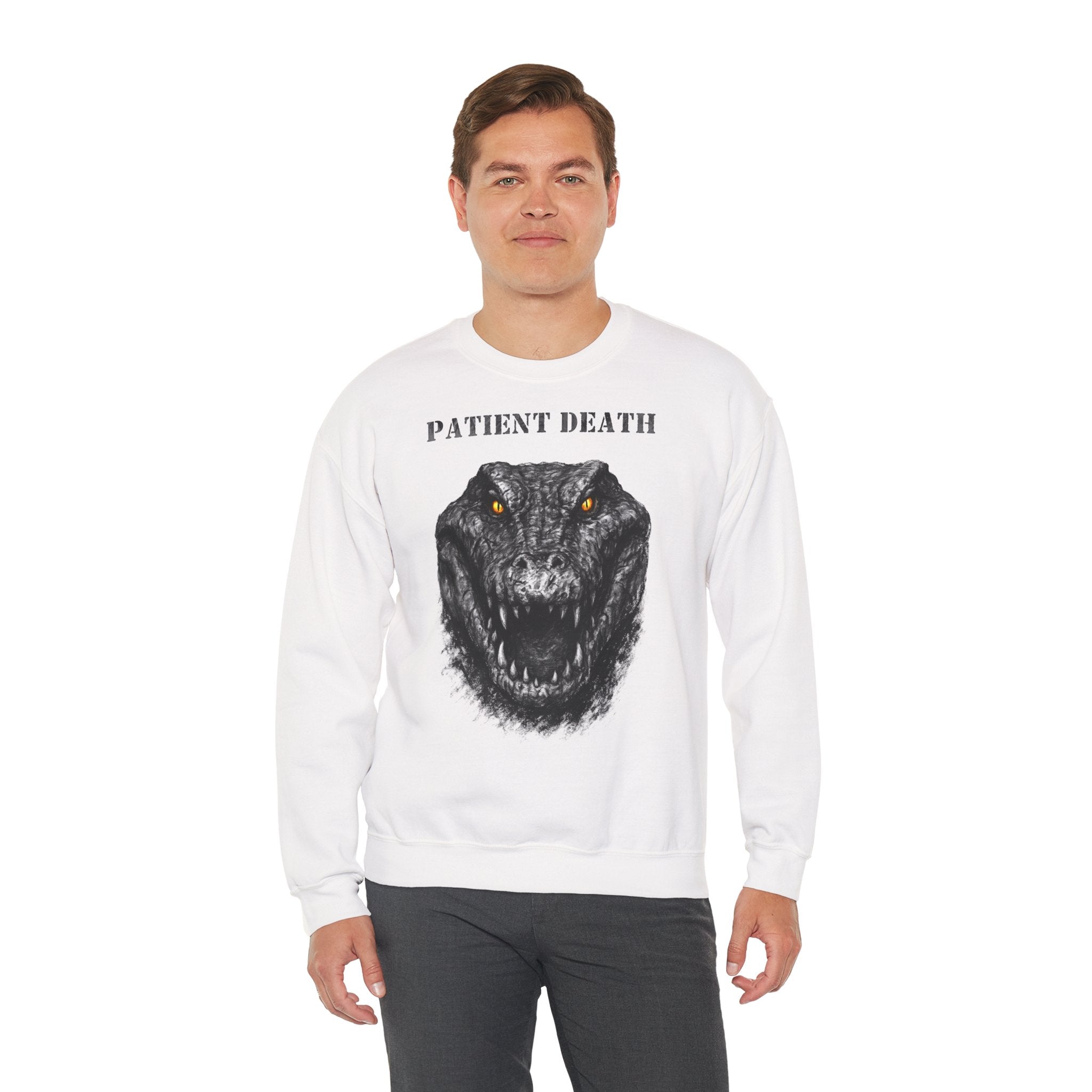 Alligator - Patient Death: Animals-Collection, Frontprint, Unisex Sweatshirt