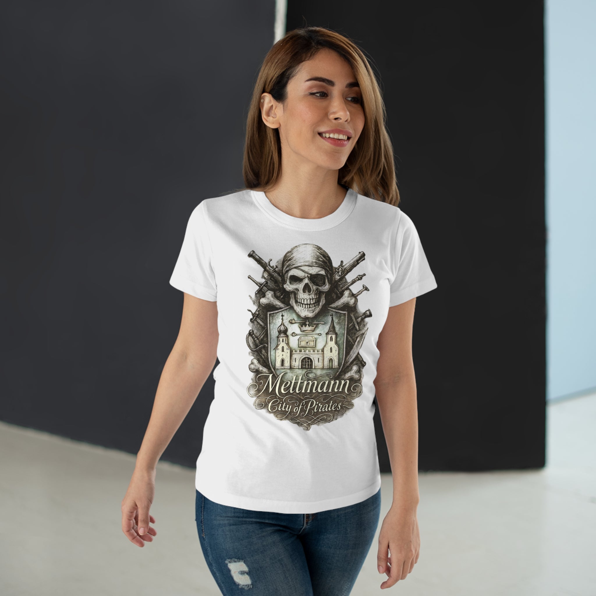 Mettmann: Frontprint, Womens' T-Shirt **Grimwater-Edition**