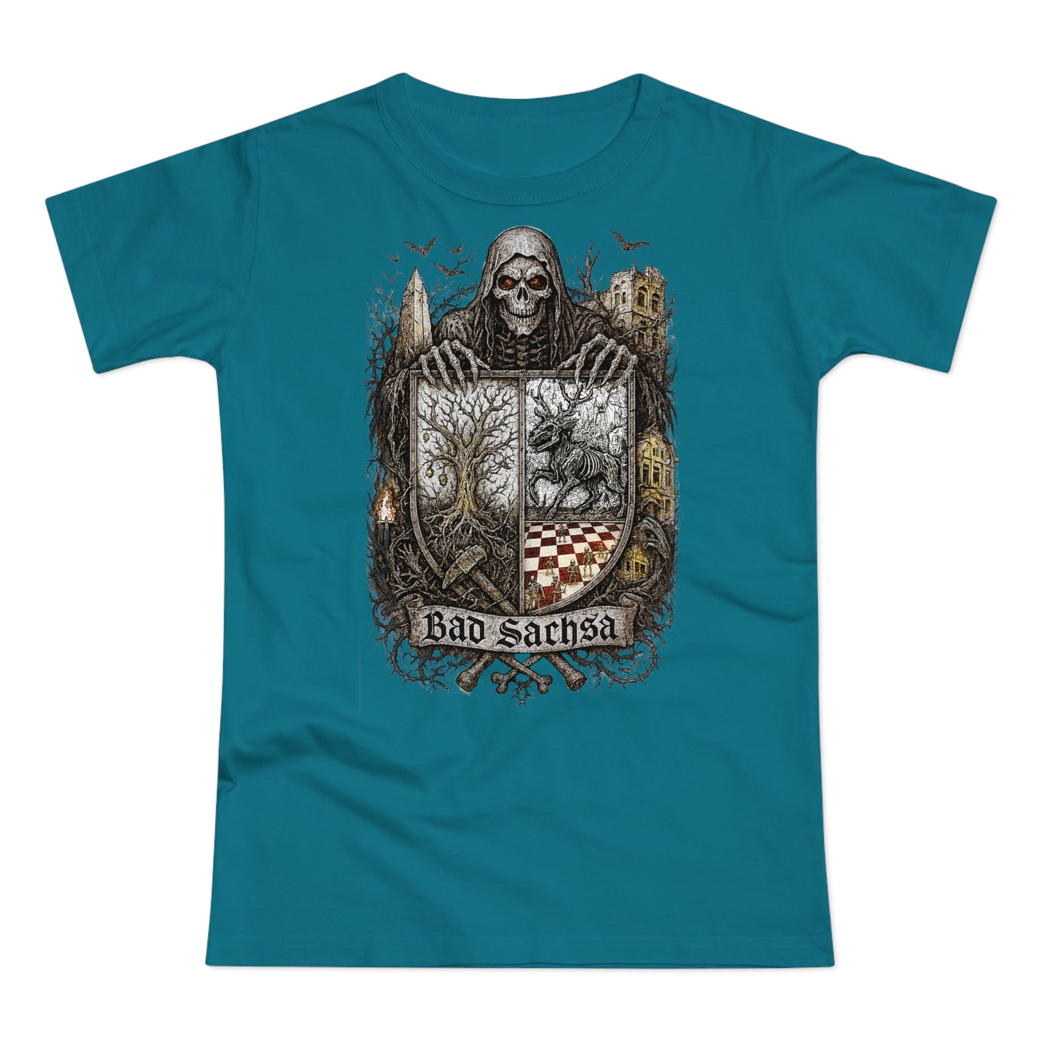 Bad Sachsa: Frontprint, Womens' T-Shirt **Grimwater-Edition**