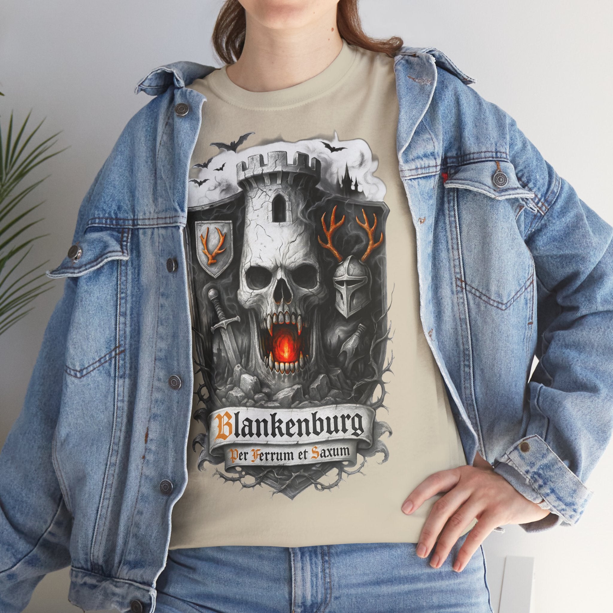 Blankenburg: Frontprint, Unisex T-Shirt **Grimwater-Edition**