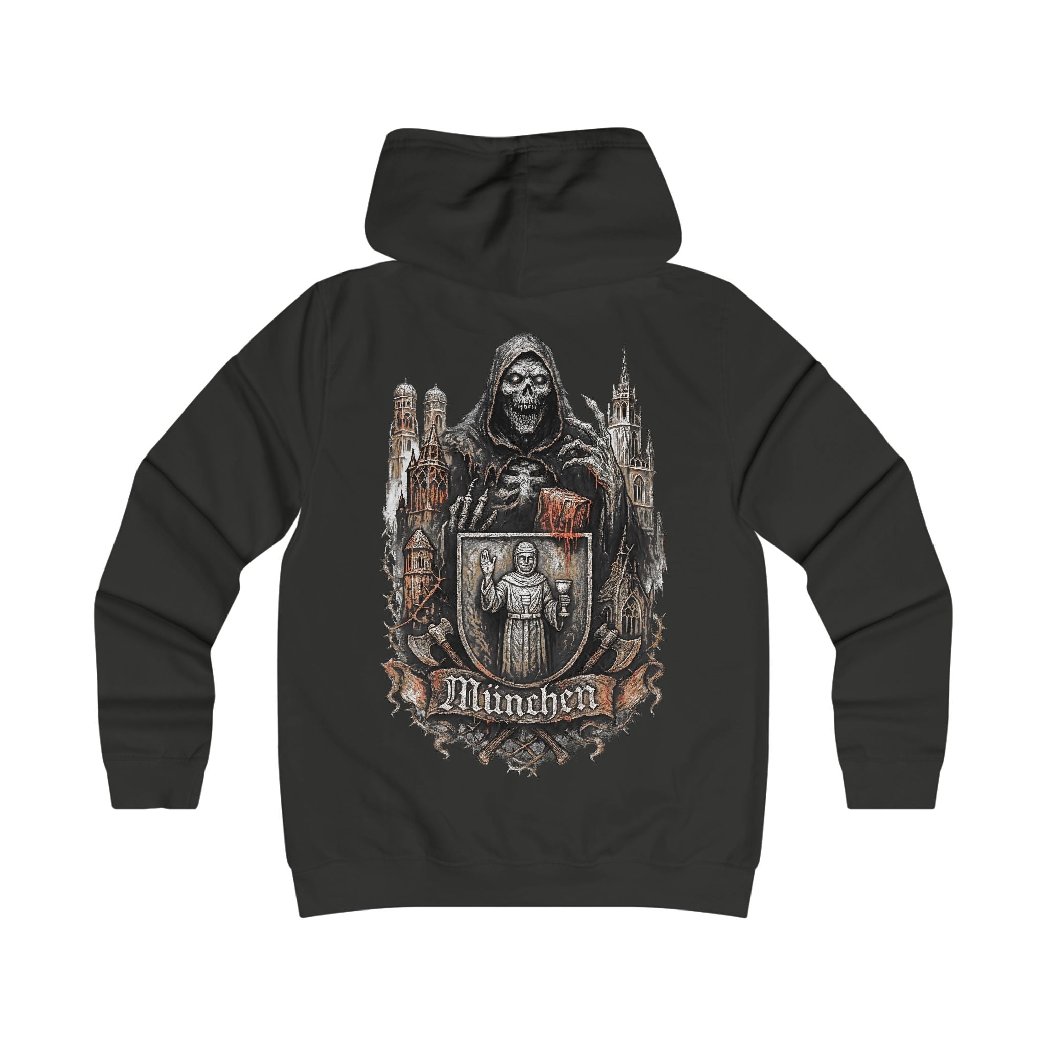 München: Front-/Backprint Womens' Hoodie **Grimwater-Edition**