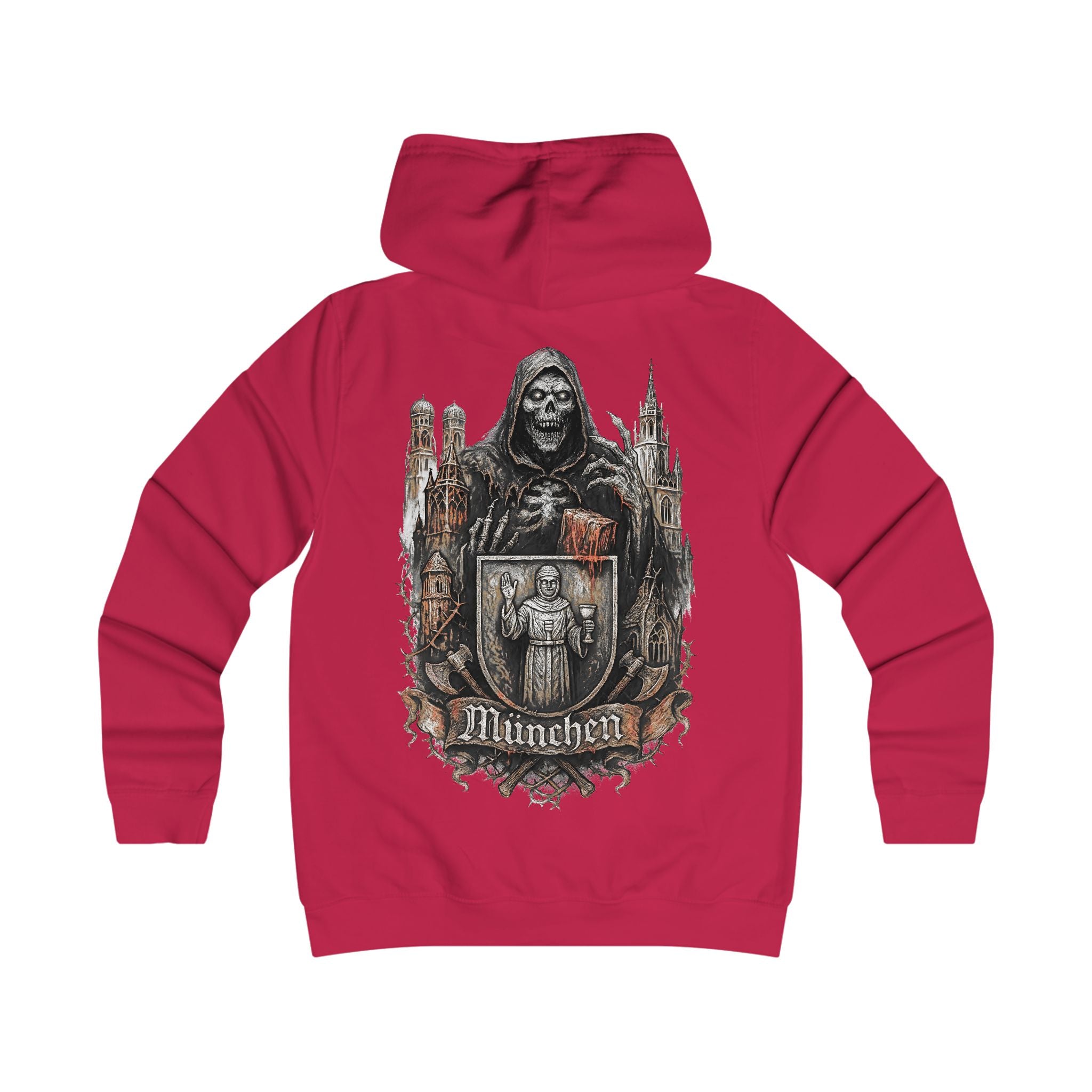 München: Front-/Backprint Womens' Hoodie **Grimwater-Edition**