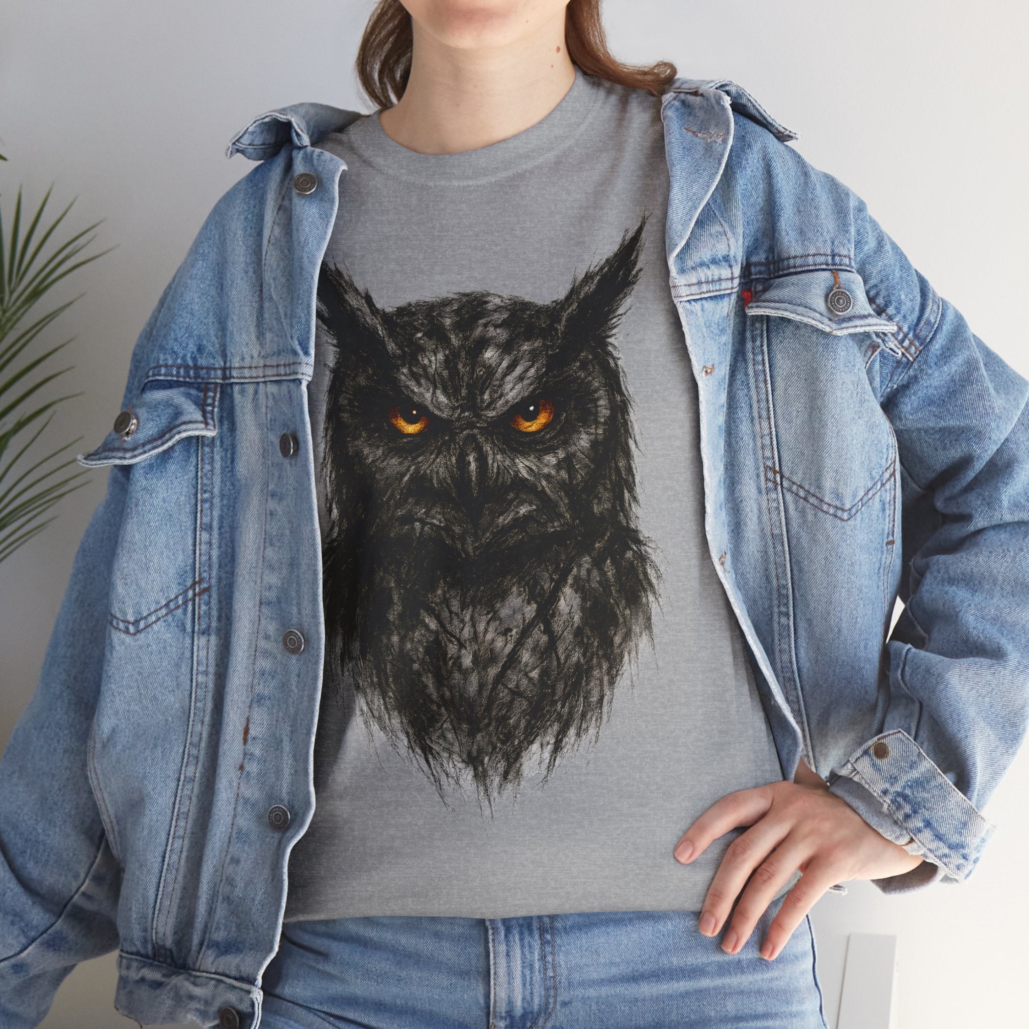 Uhu: Frontprint, Unisex T-Shirt - Animal-Collection