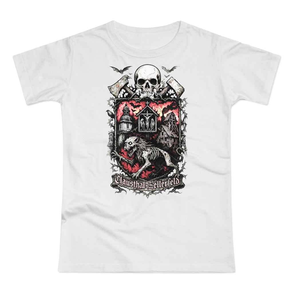 Clausthal-Zellerfeld: Frontprint, Womens' T-Shirt **Grimwater-Edition**