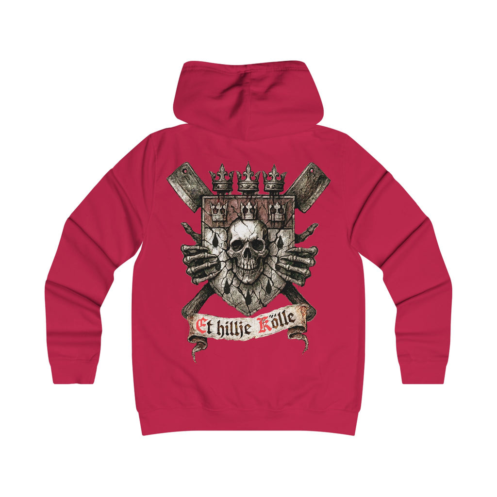 Köln - Hätz un Bloot: Front-/Backprint, Womens' Hoodie **Grimwater-Design**