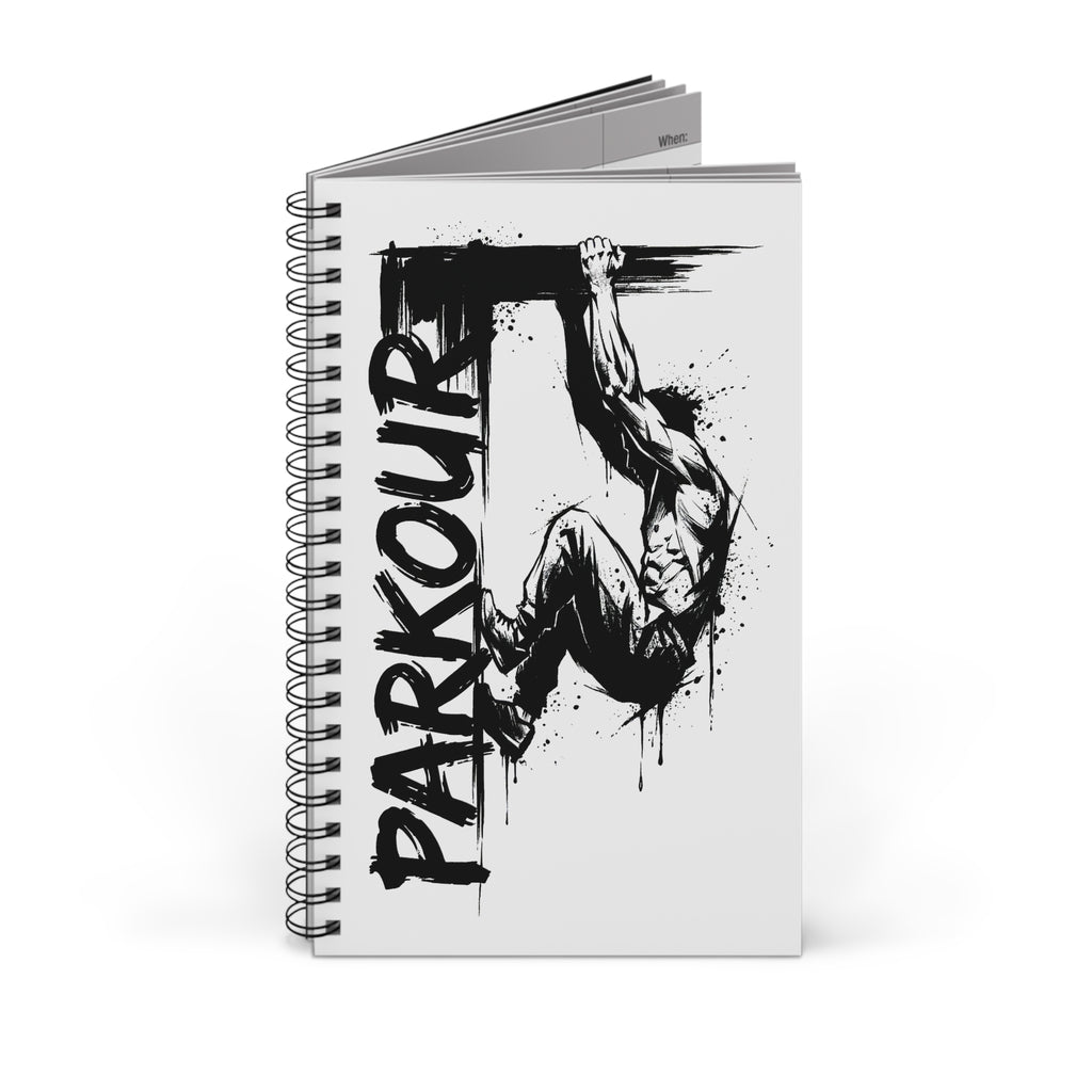 Parkour 08 Spiralblock - Urban Athlete Notebook