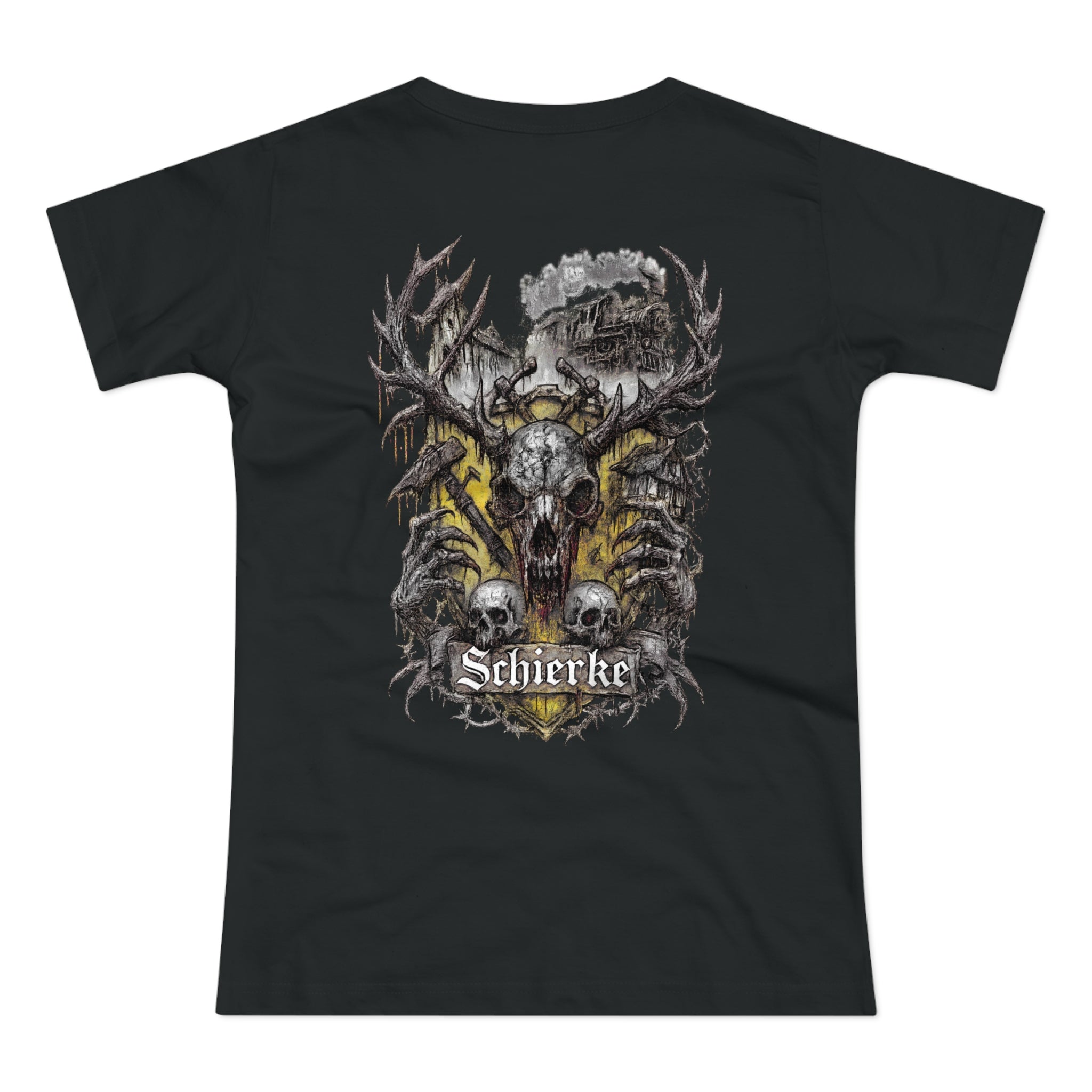 Schierke: Front-/Backprint, Womens' T-Shirt **Grimwater-Edition**